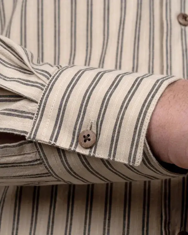 1923 BUCCANOY SHIRT - Iwaki Grey - Raw Denim