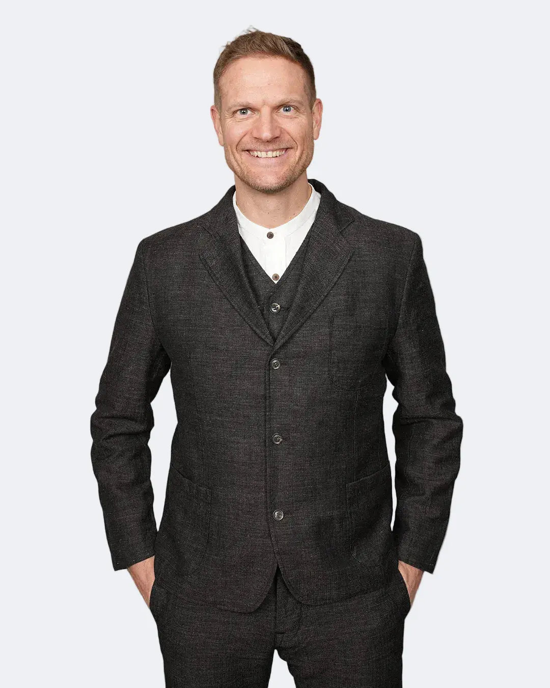 1927 HARVESTER JACKET - Owen Brown - Raw Denim