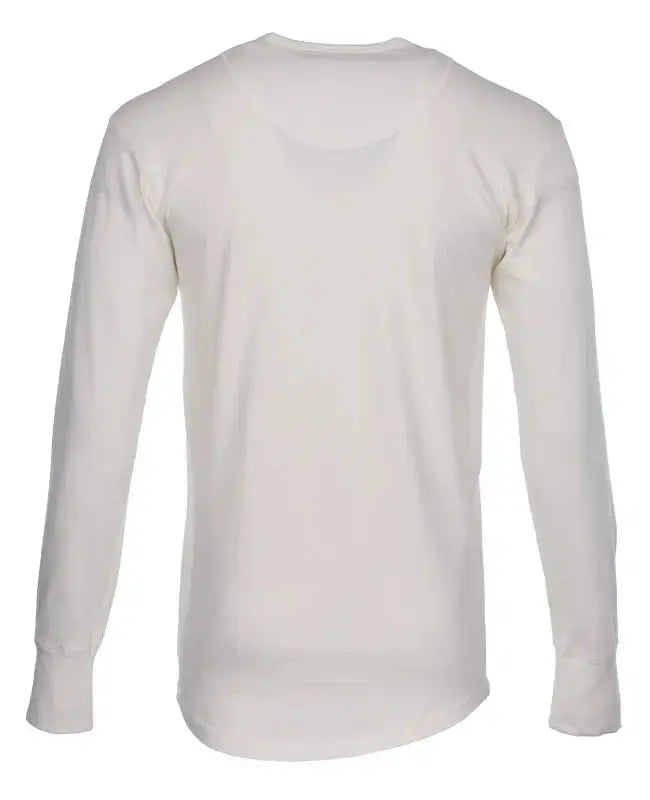 1927 Henley Shirt Long Sleeve - Ecru - Pike Brothers - Raw Denim