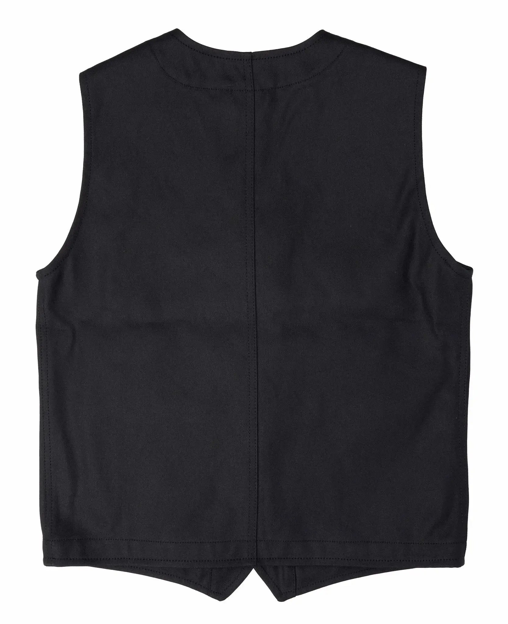 1937 ROAMER VEST - Elephant Skin Black - Raw Denim