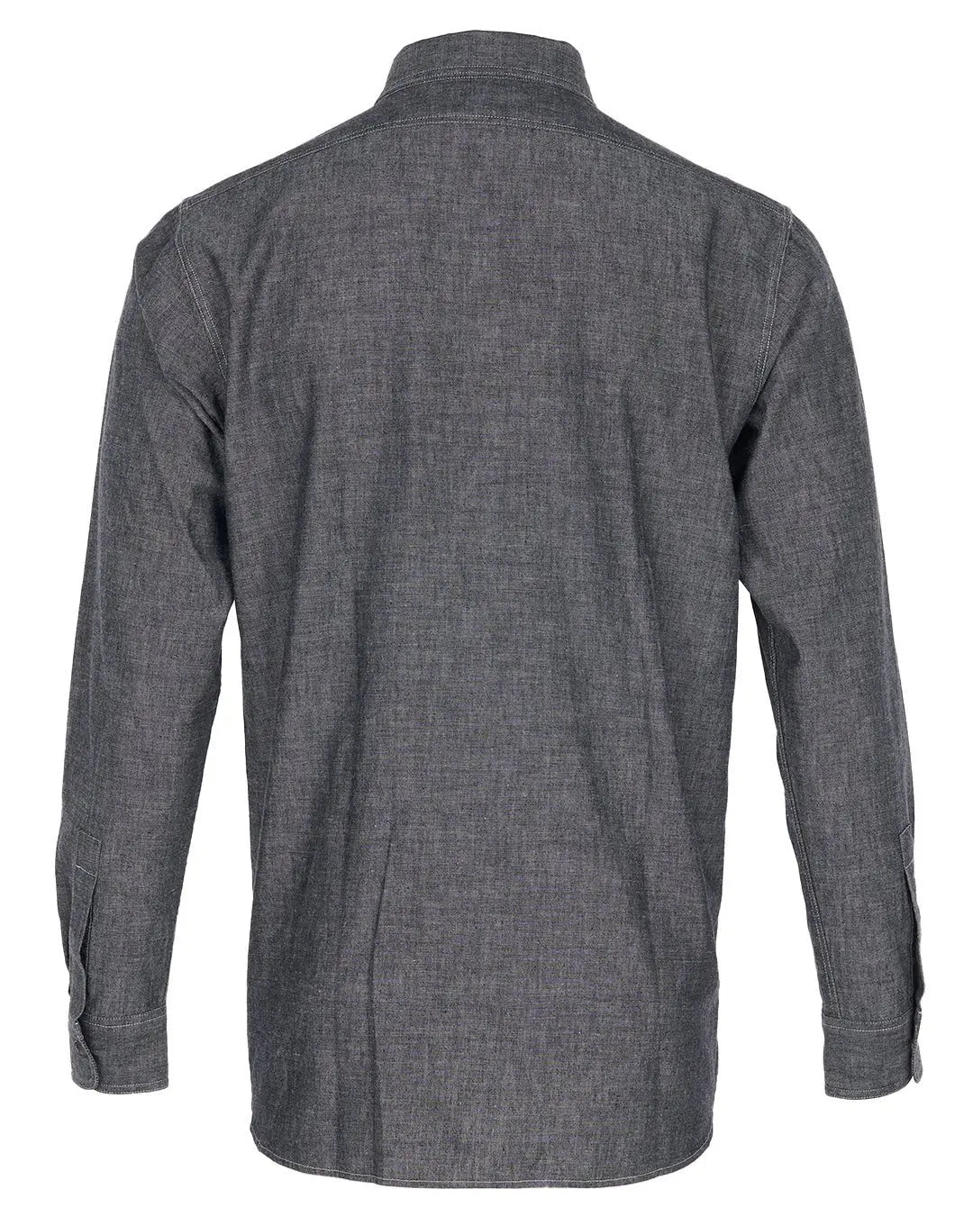 1940 USN CHAMBRAY SHIRT - Harbor Grey - Raw Denim