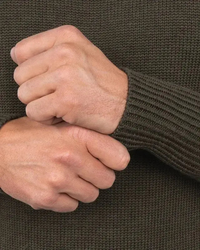 1941 USN SEAMAN SWEATER - Olive - Raw Denim