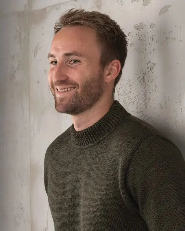 1941 USN SEAMAN SWEATER - Olive - Raw Denim