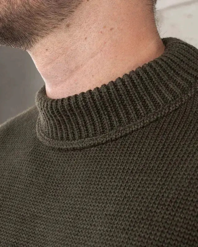 1941 USN SEAMAN SWEATER - Olive - Raw Denim