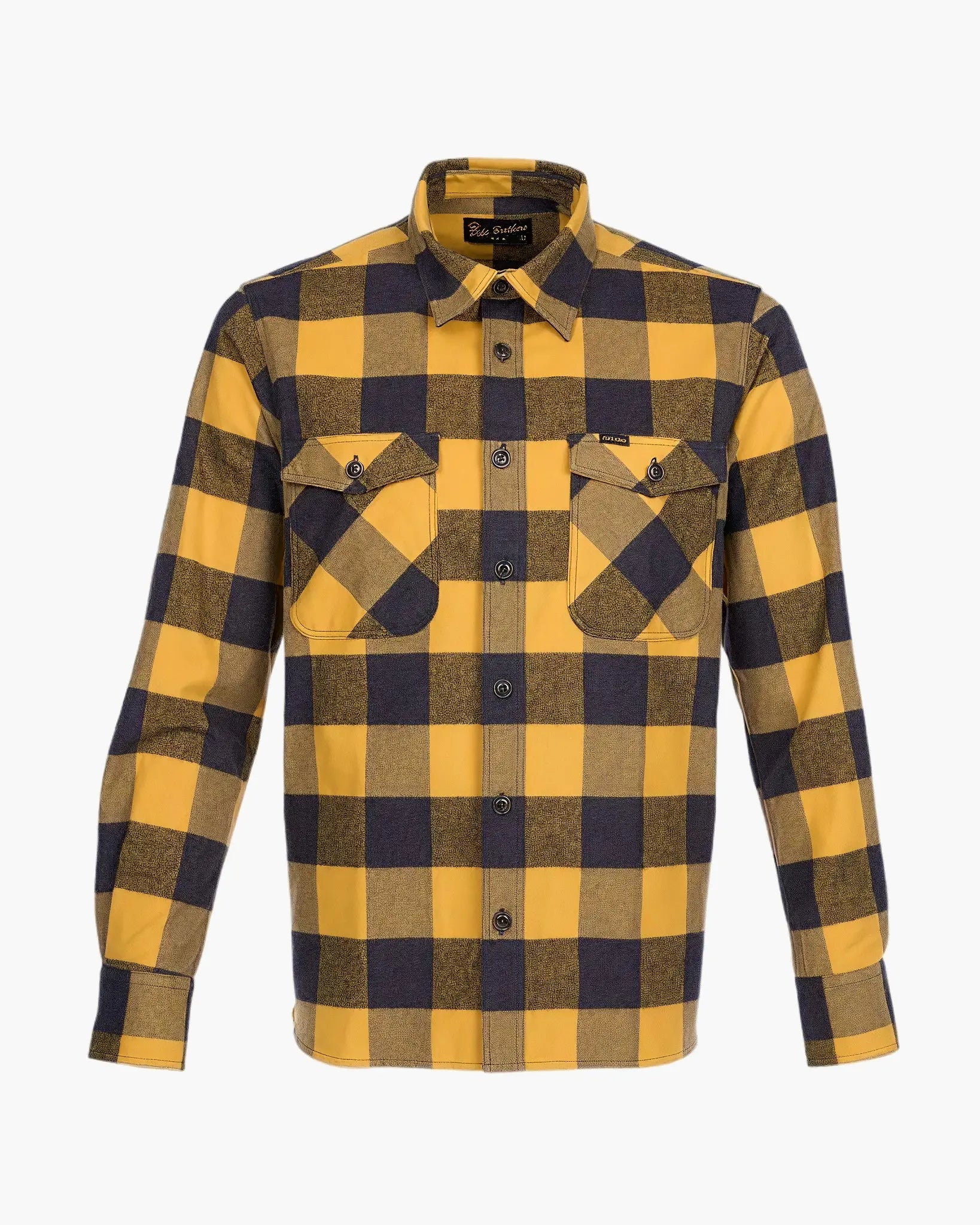 1943 CPO SHIRT - Buffalo yellow flannel - Raw Denim