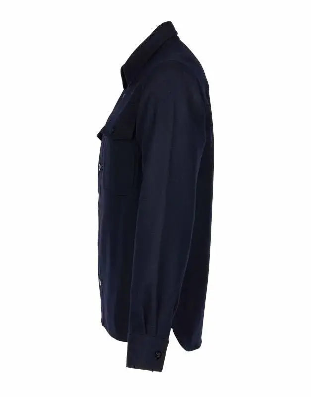 1943 CPO Shirt Navy Wool - Pike Brothers - Raw Denim