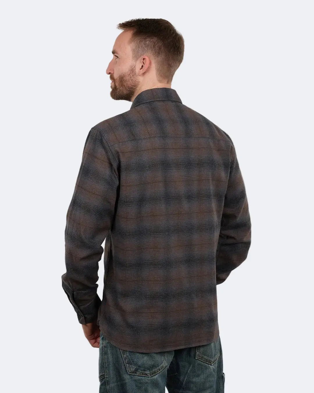 1943 CPO SHIRT - Tijuana Brown - Raw Denim