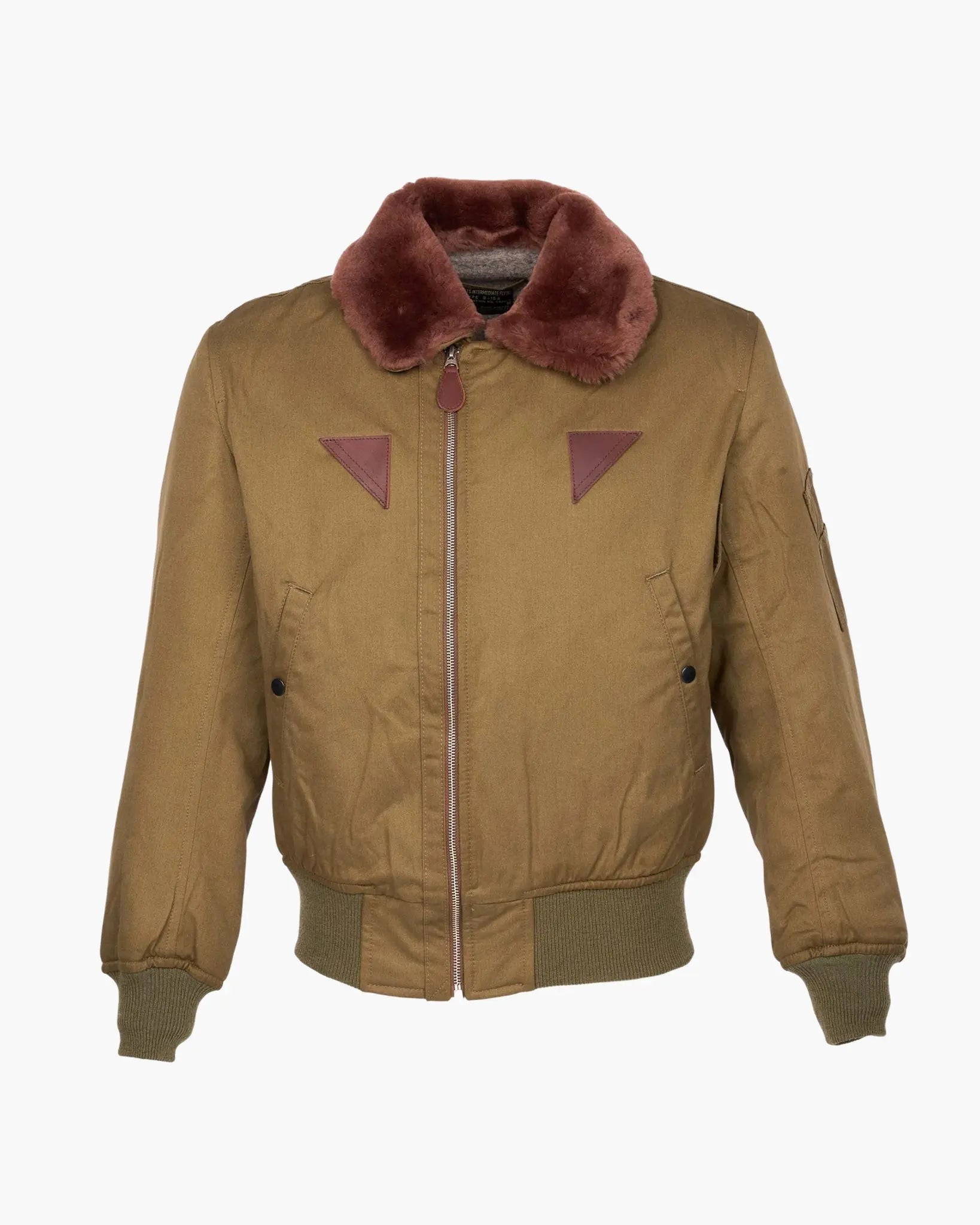 1945 B15 FLIGHT JACKET - Olive - Raw Denim