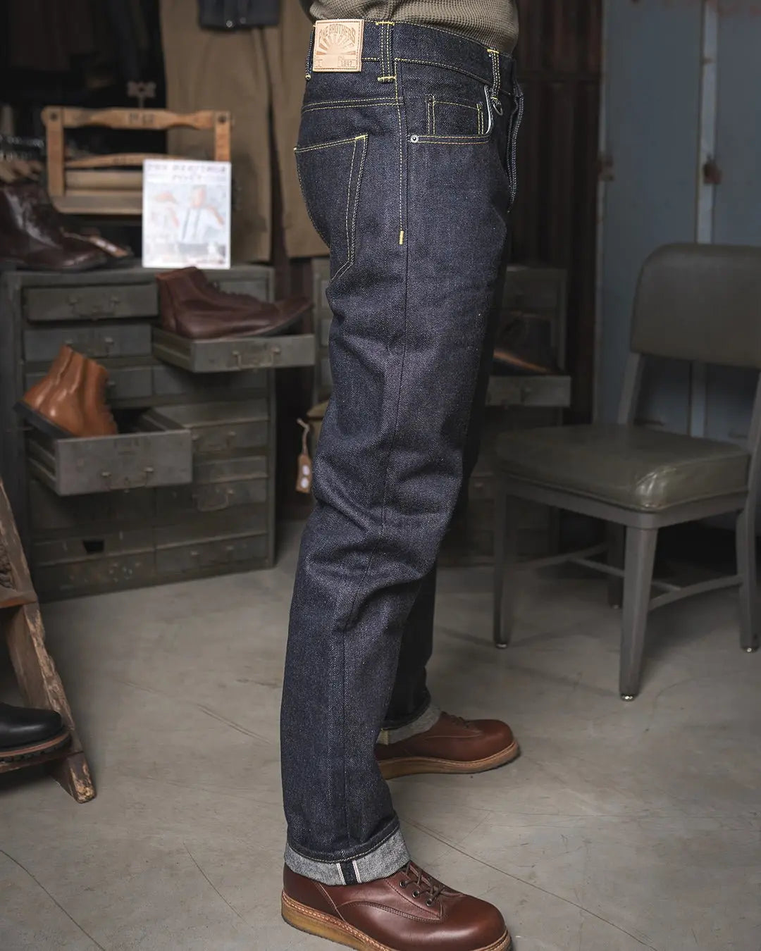 1947 ROAMER PANT - Indigo Selvedge 21 oz - Raw Denim