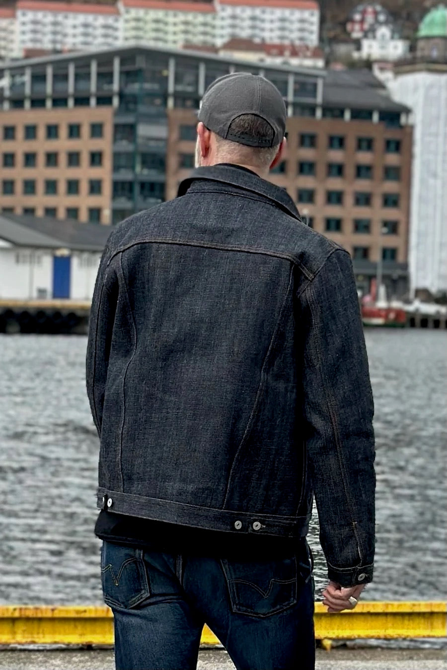 Working Class Hero Denim Jacket - 20.5oz Raw Selvedge Denim - Indigo - Bergen Denim