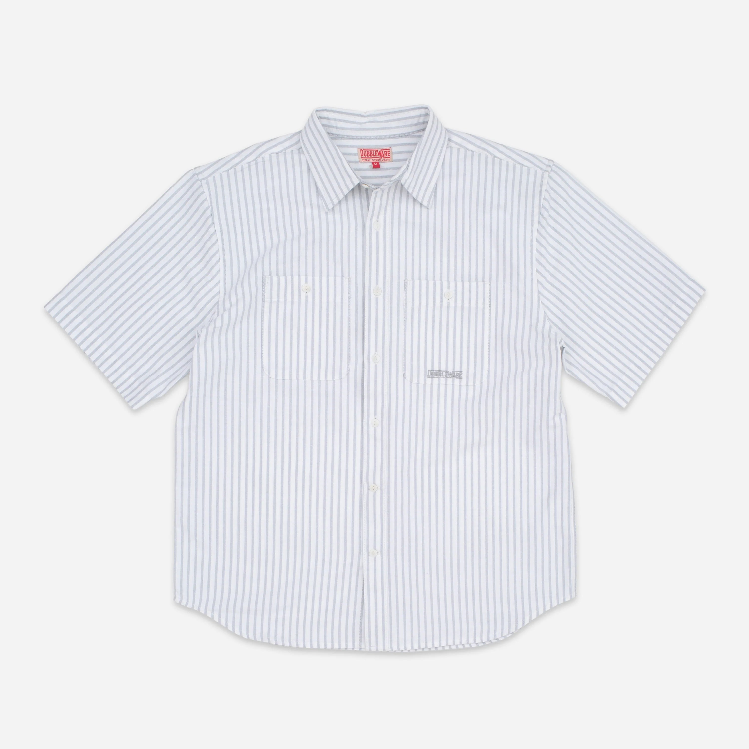 Short Sleeve Workshirt - Big Stripe