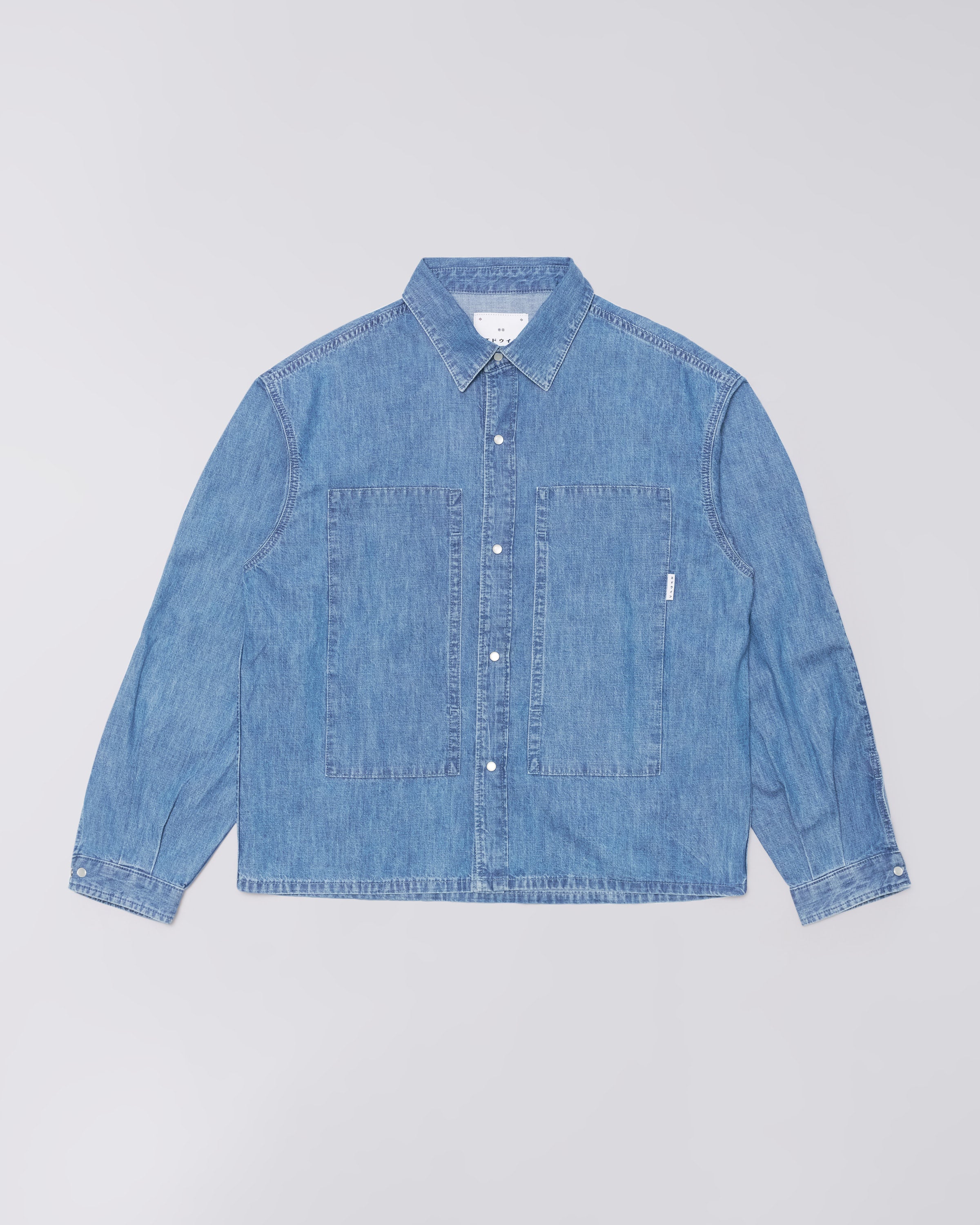 Edwin Workman Shirt LS - Blue