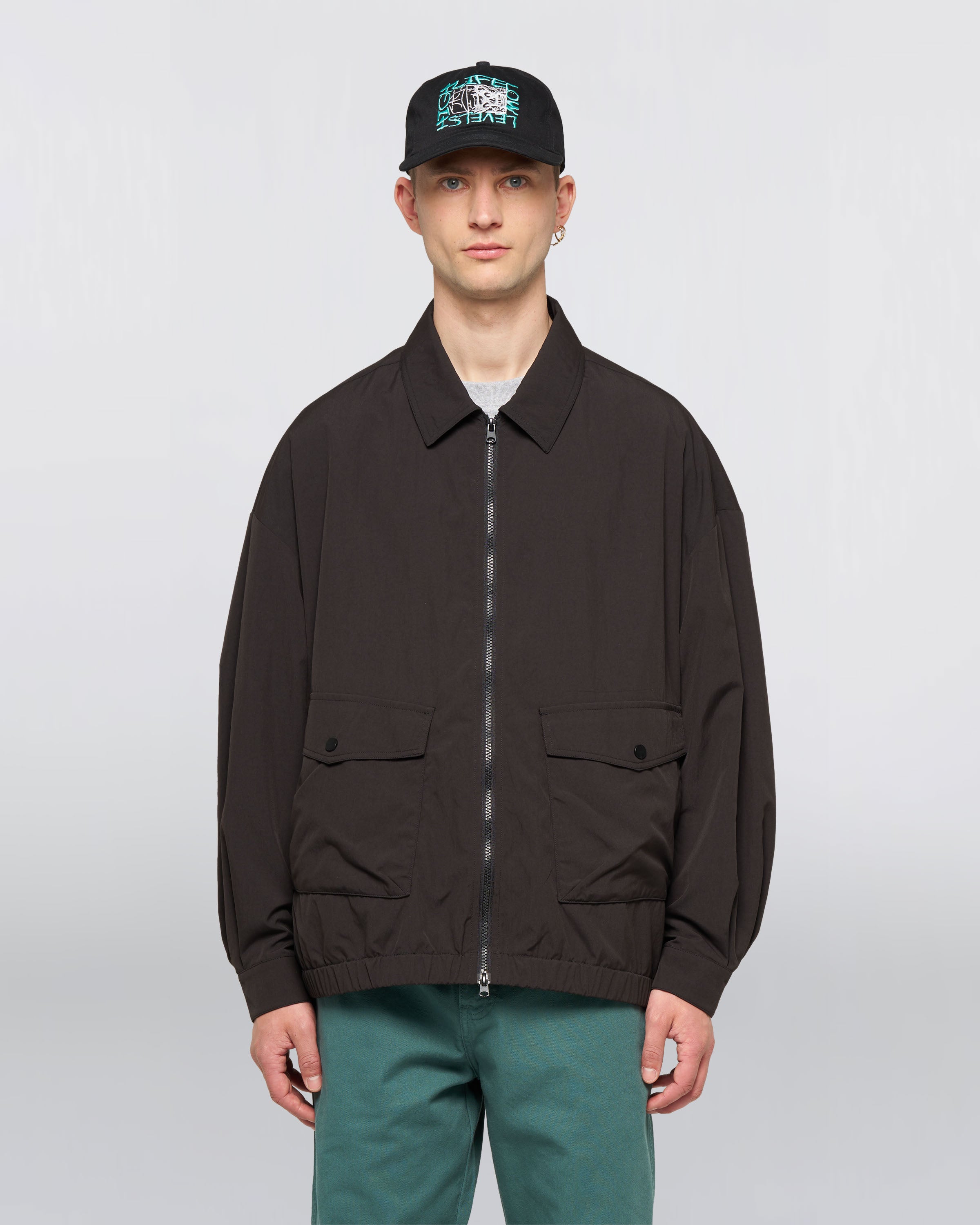 Chaos Jacket – Paper Touch Polyamide (130g) – Black – EDWIN