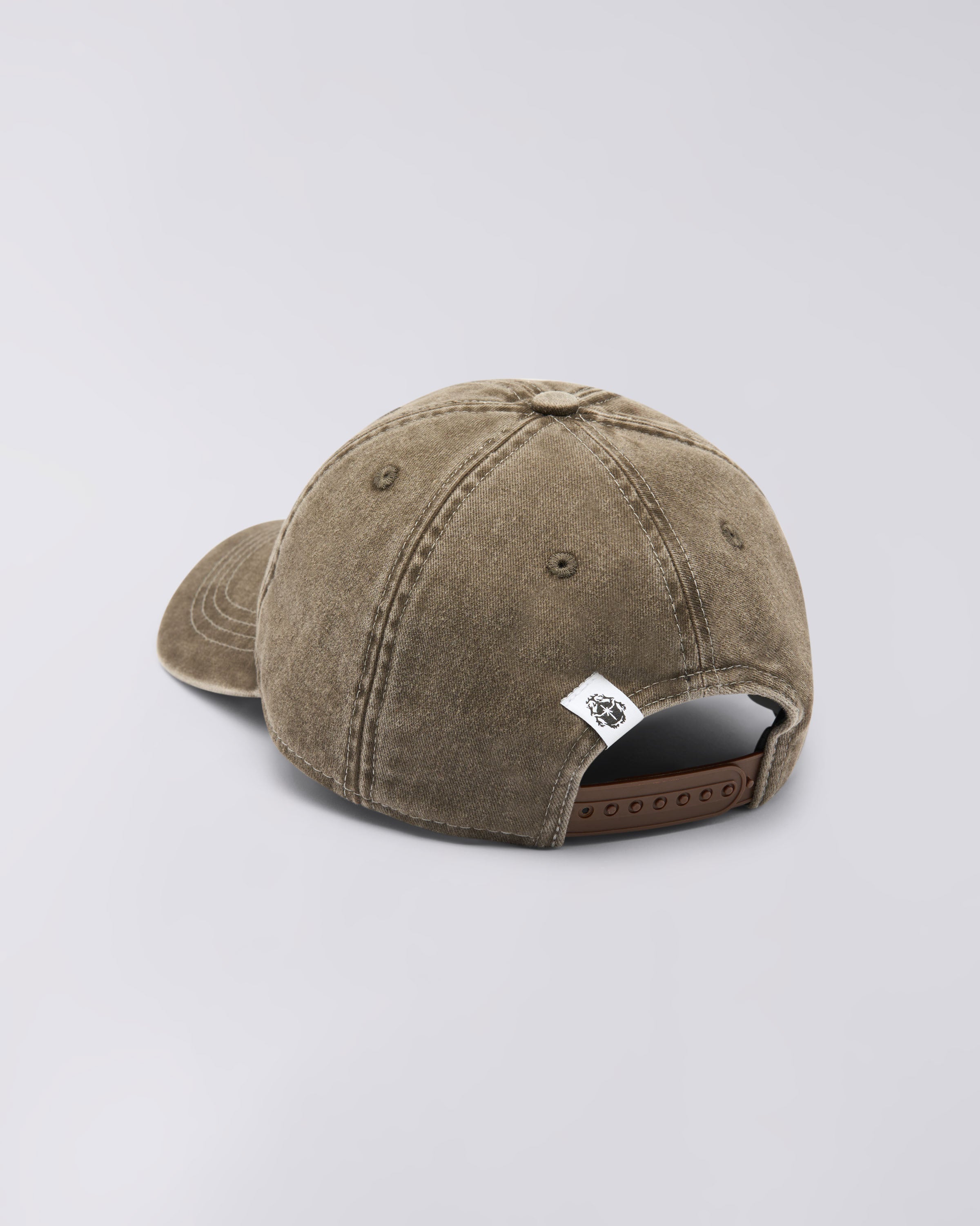 Edwin Soft Washed 6 Panel Cap - Brown