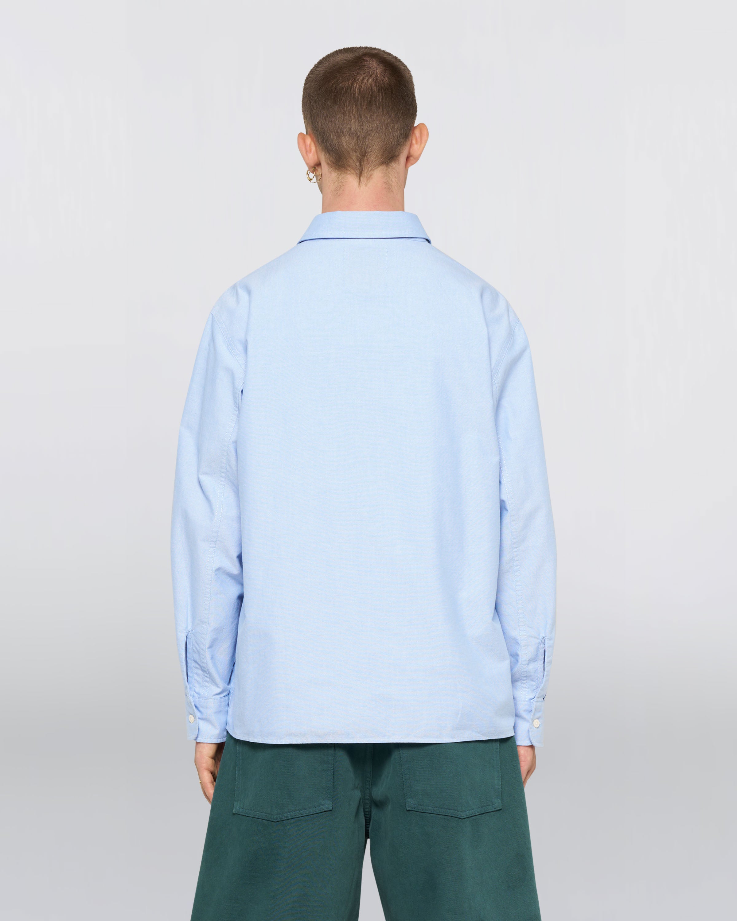 Edwin Big Ox Shirt LS - Blue
