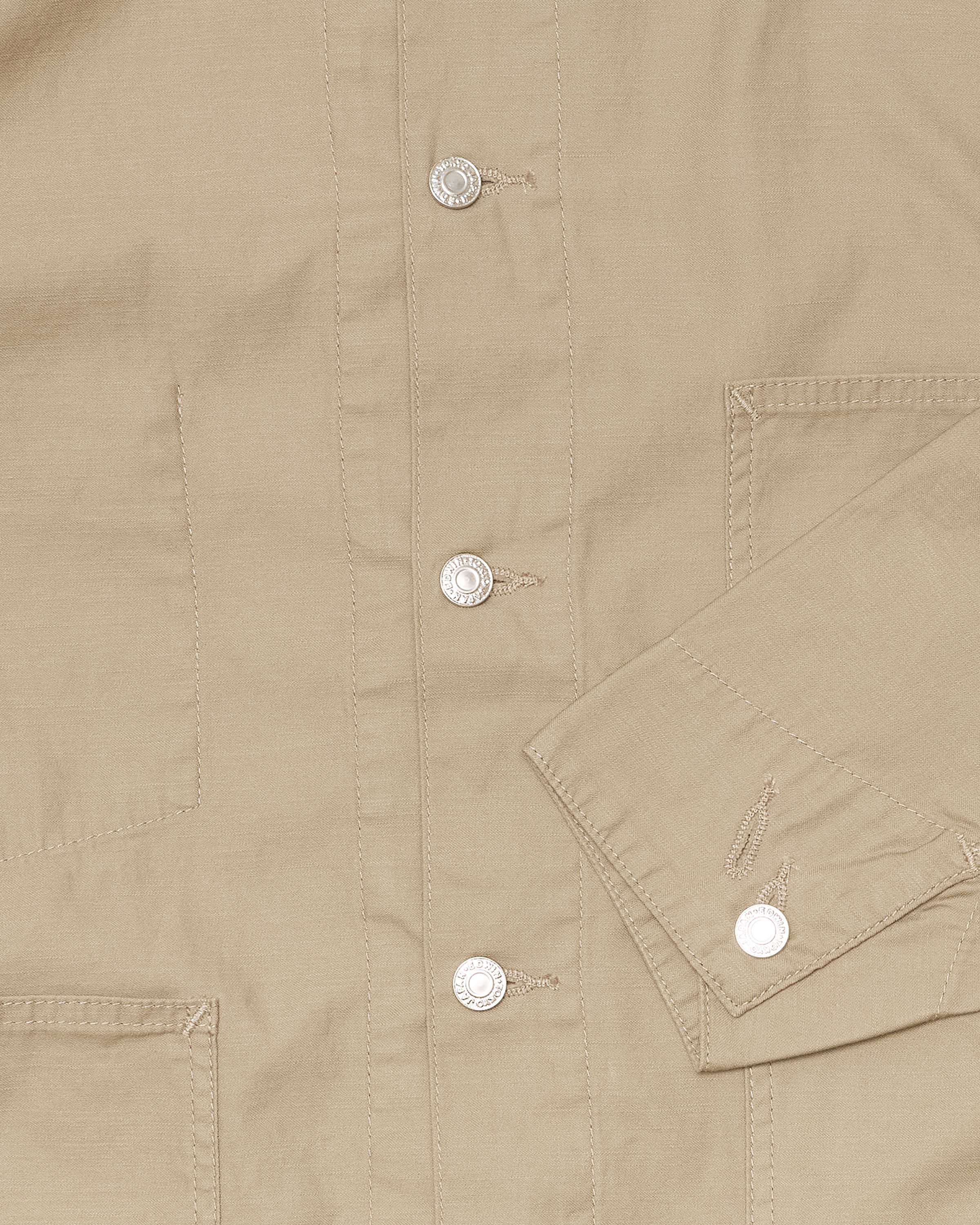 Coverall – Military Cloth Back Satin (214g) – Beige – EDWIN