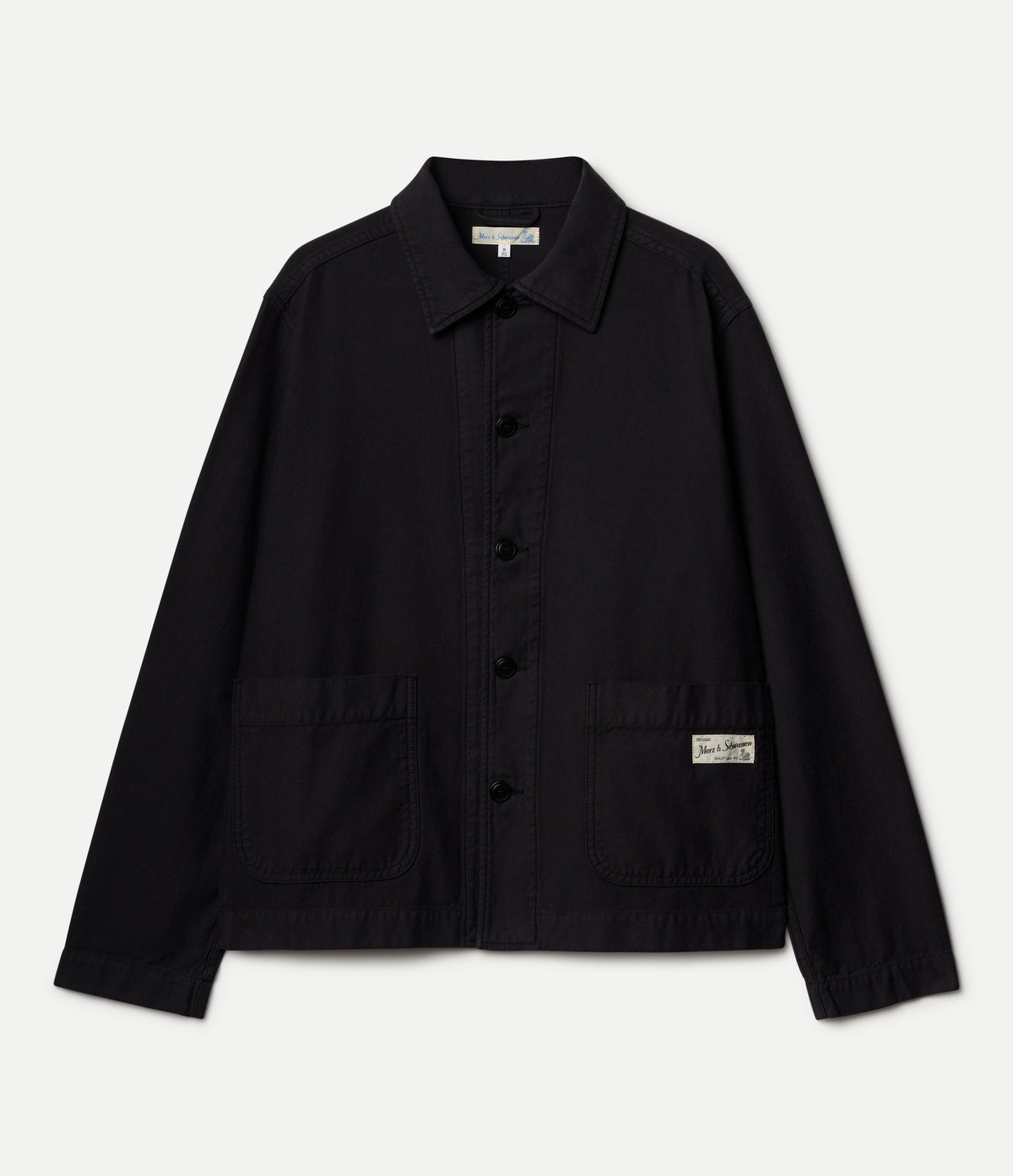 Worker's Cotton Twill Jacket - Charcoal