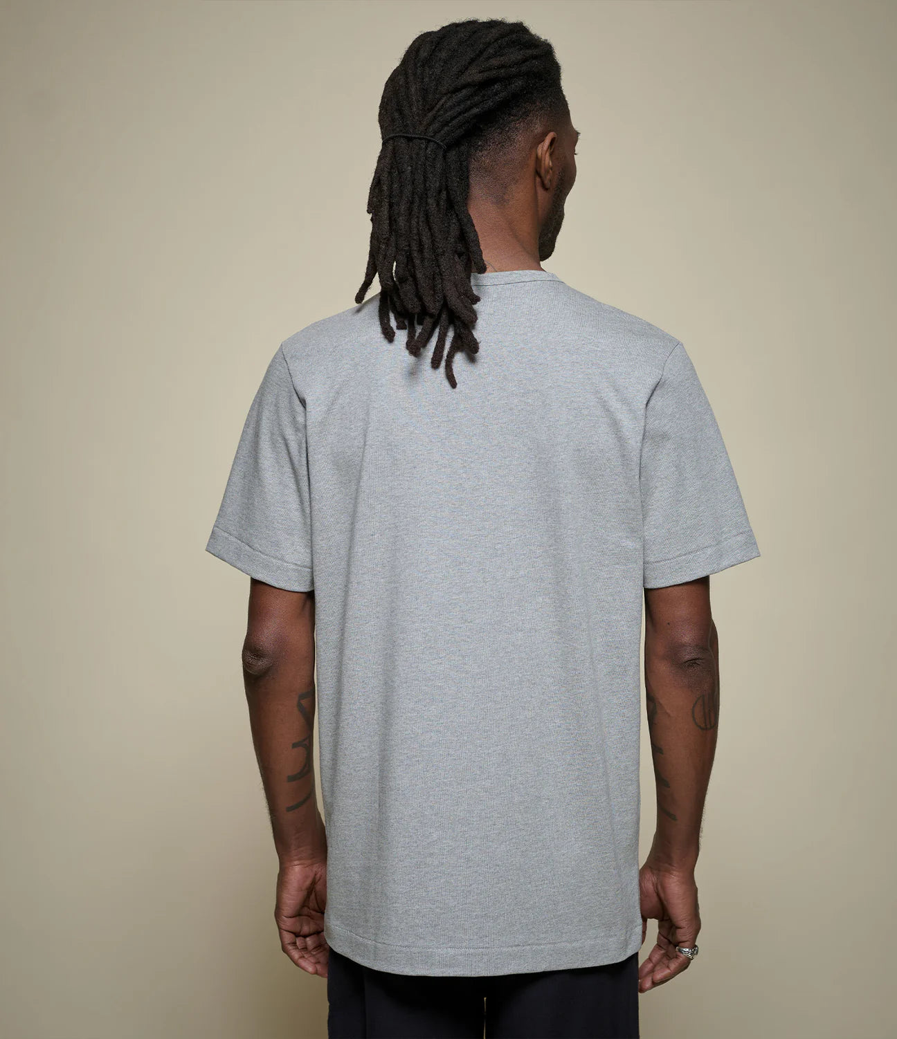 2M15 VINTAGE MACHINE REFINED CLASSIC FIT T-SHIRT - Grey Melange