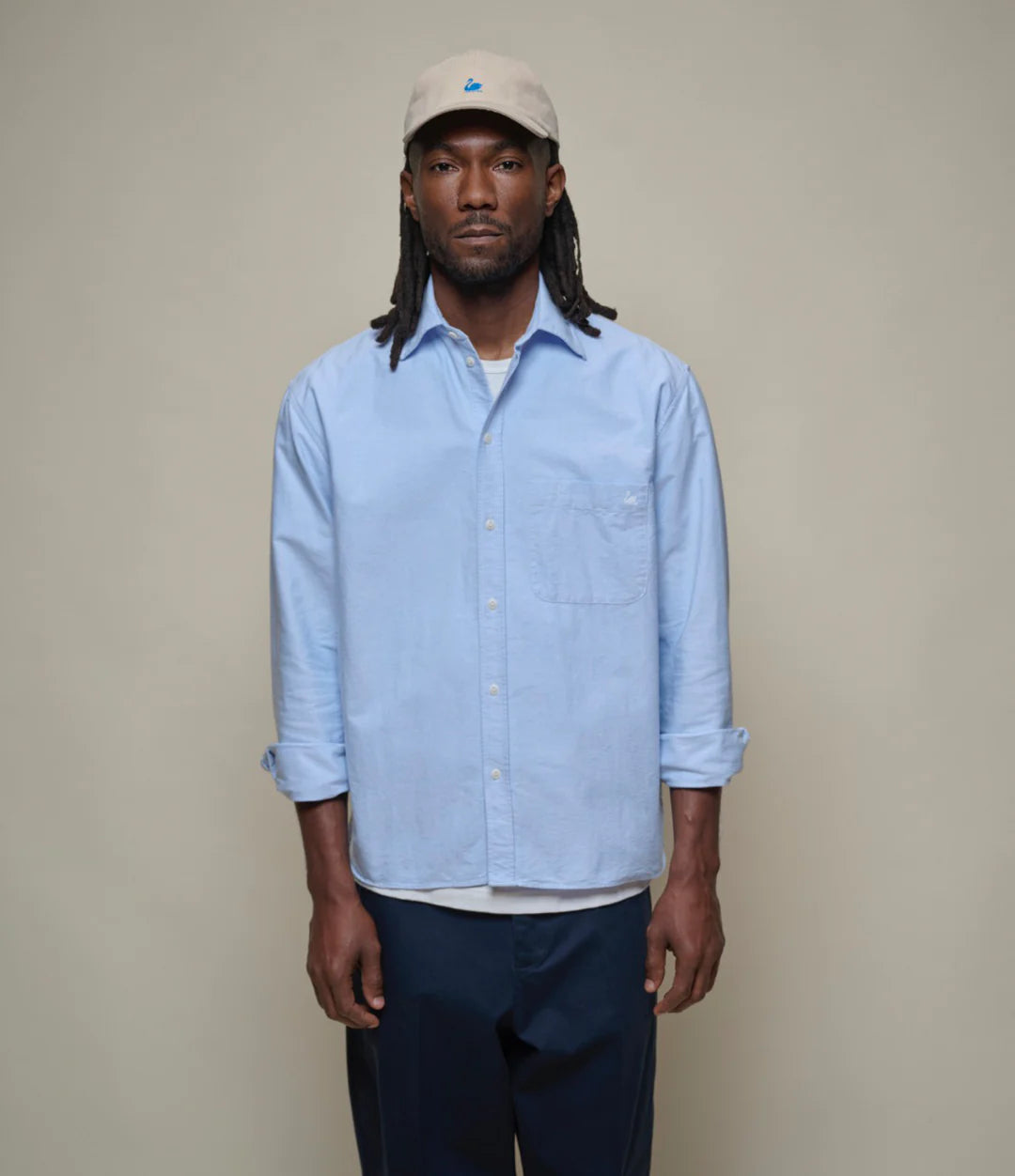 Oxford Shirt - Modern Fit - Cotton - Light Blue