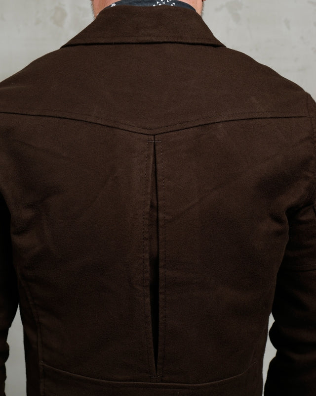 1932 Roadster Jacket Moleskin - Soil Brown