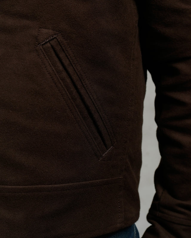 1932 Roadster Jacket Moleskin - Soil Brown