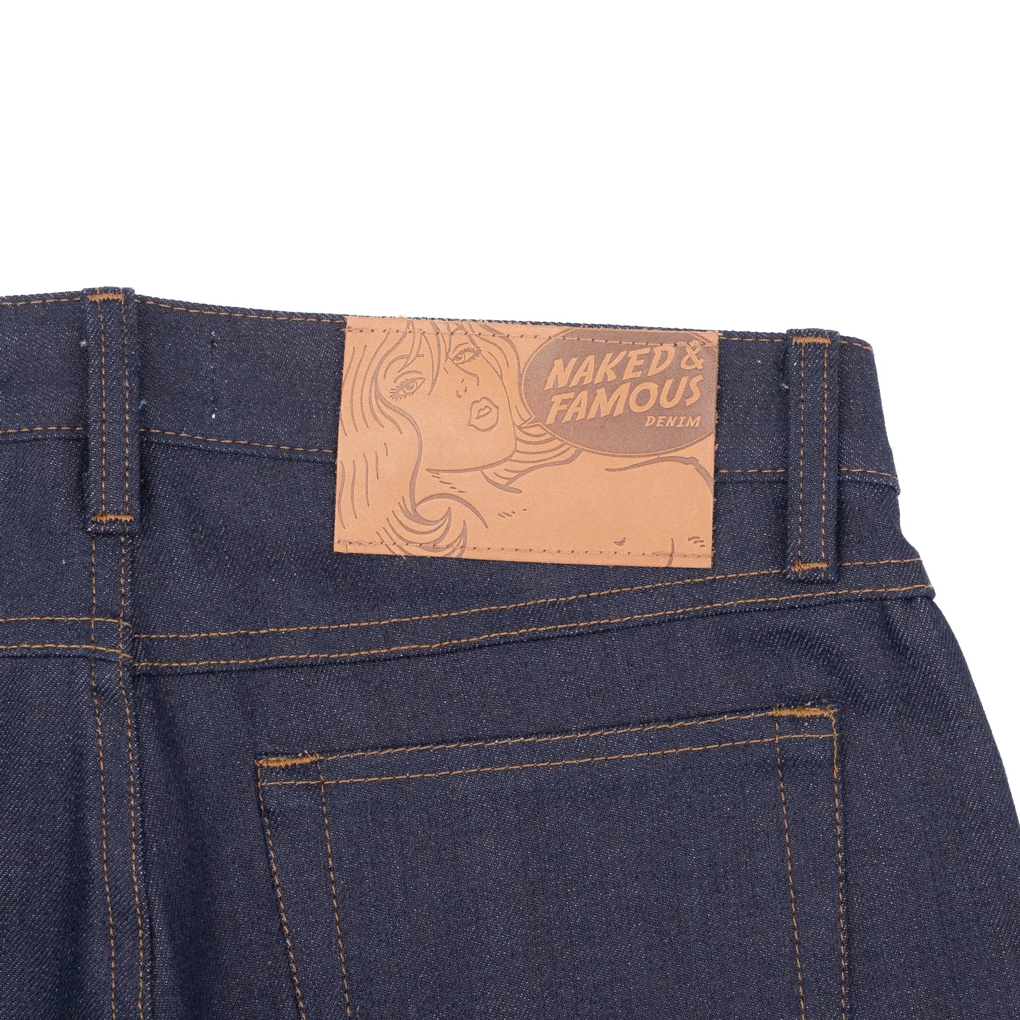 COFFEE DYE SELVEDGE - True Guy 12.5 oz - Raw Denim