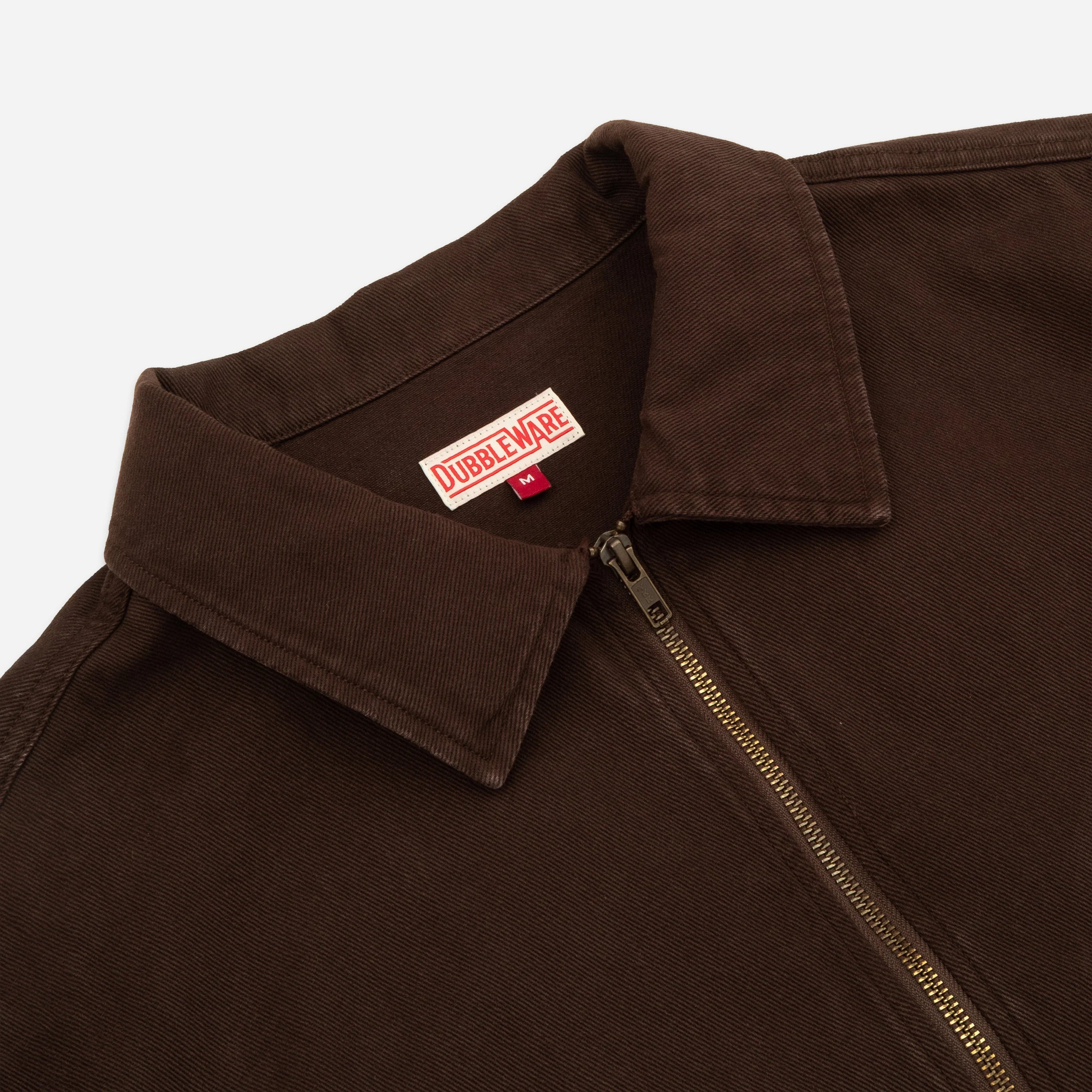 Crop Mecanic Jacket - Chocolate Plum