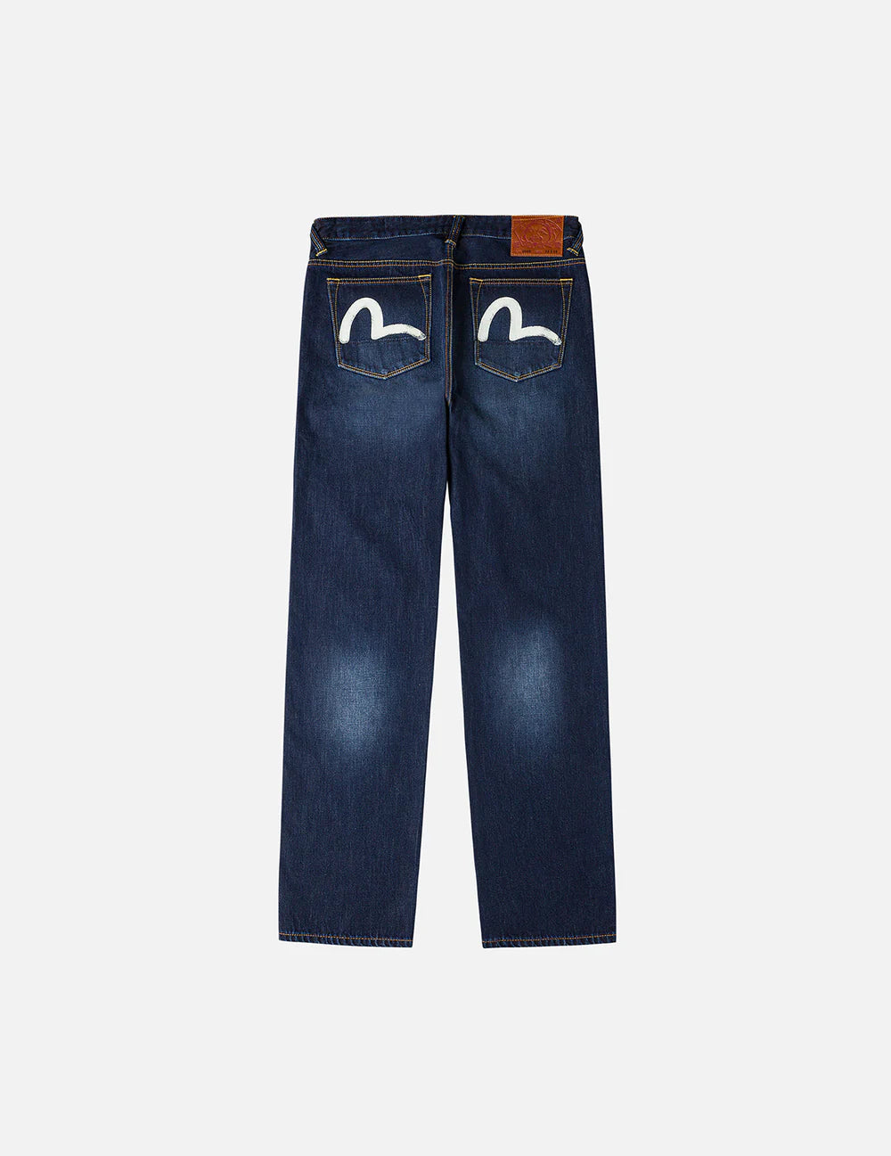 Seagull Print Pockets - Raw denim Jeans #2020 - Regular Fit - Evisu