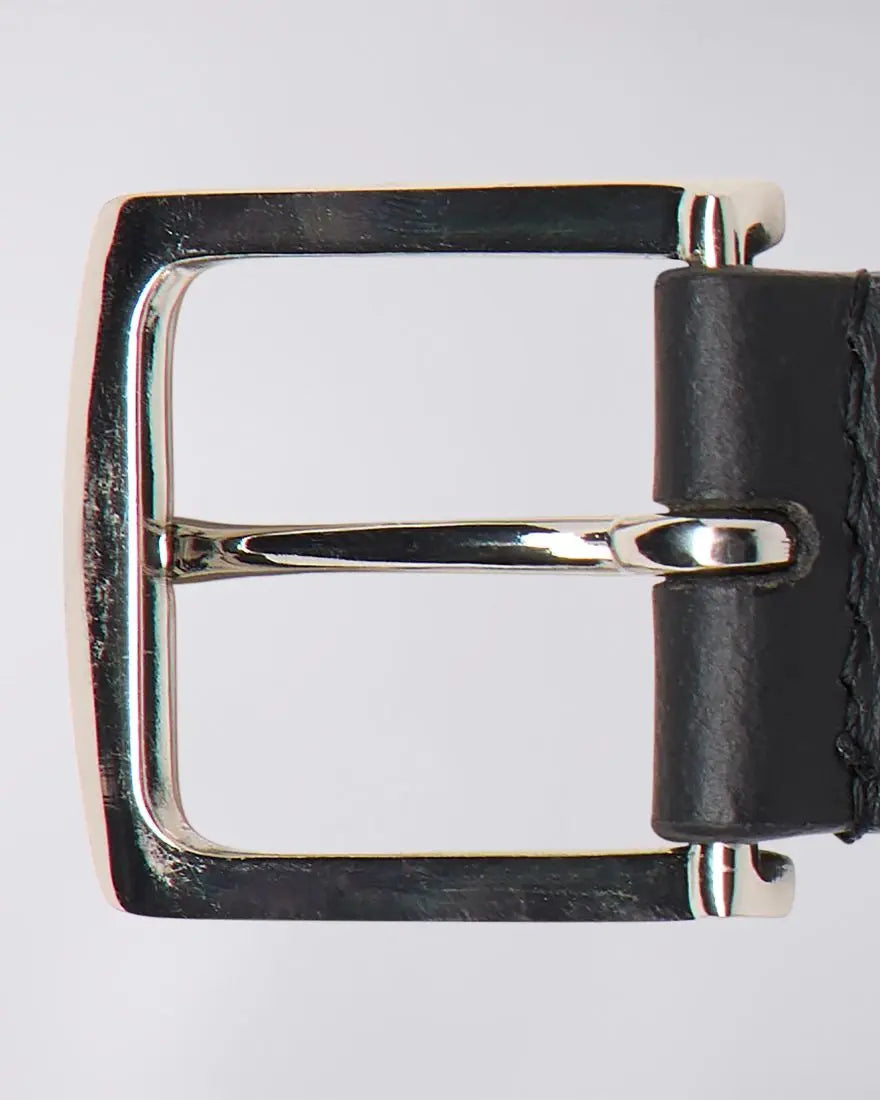 FOREVER BELT - Black - Raw Denim