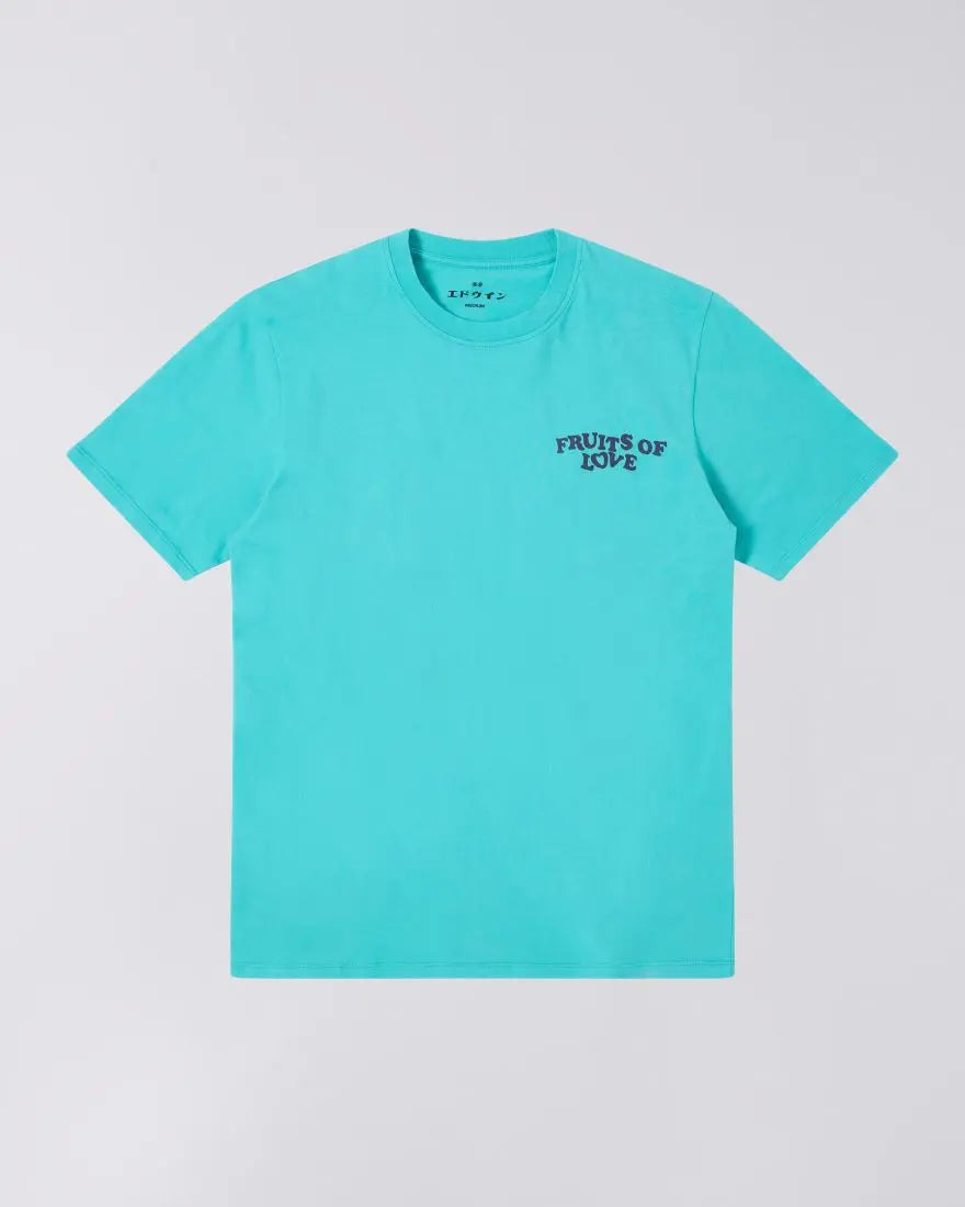 FRUITS OF LOVE T - SHIRT - Baltic - Raw Denim
