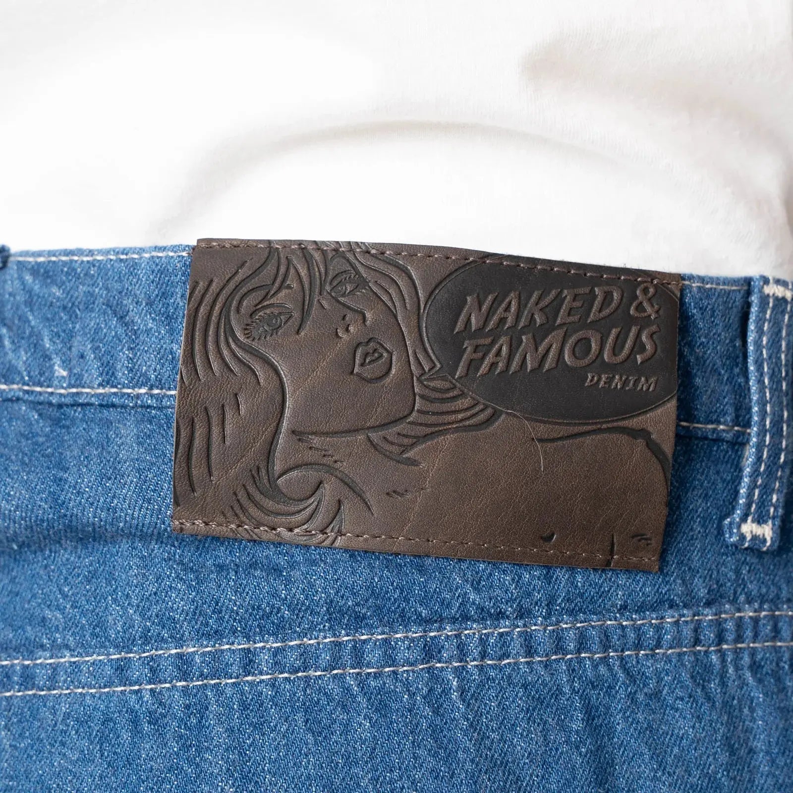 HIGH NOON SELVEDGE - Strong Guy 10oz - Raw Denim