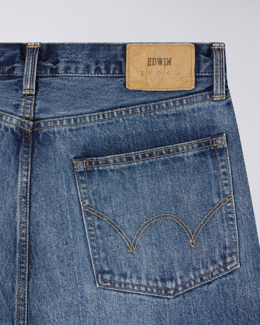 Loose Jeans - Kurabo Recycle Selvedge 14oz - Blue Dark Used - L32