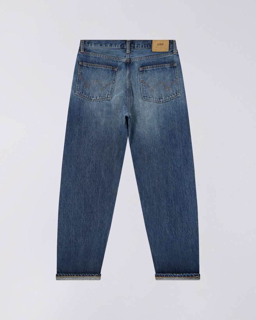 Loose Jeans - Kurabo Recycle Selvedge 14oz - Blue Dark Used - L32