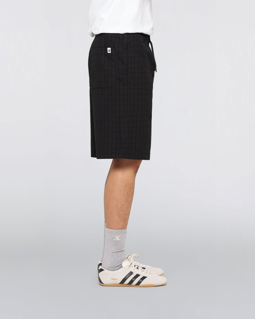 Avalon Short – PFD Dry Grid Weave – Black – EDWIN