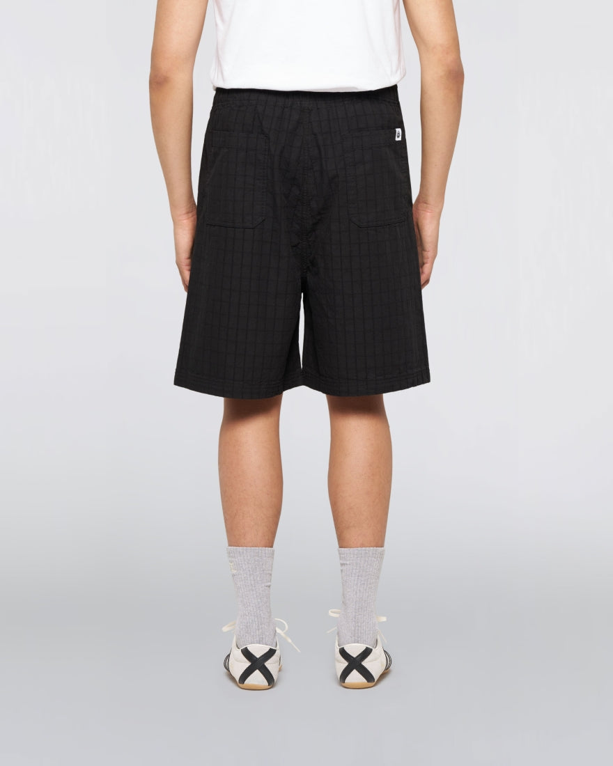 Avalon Short – PFD Dry Grid Weave – Black – EDWIN