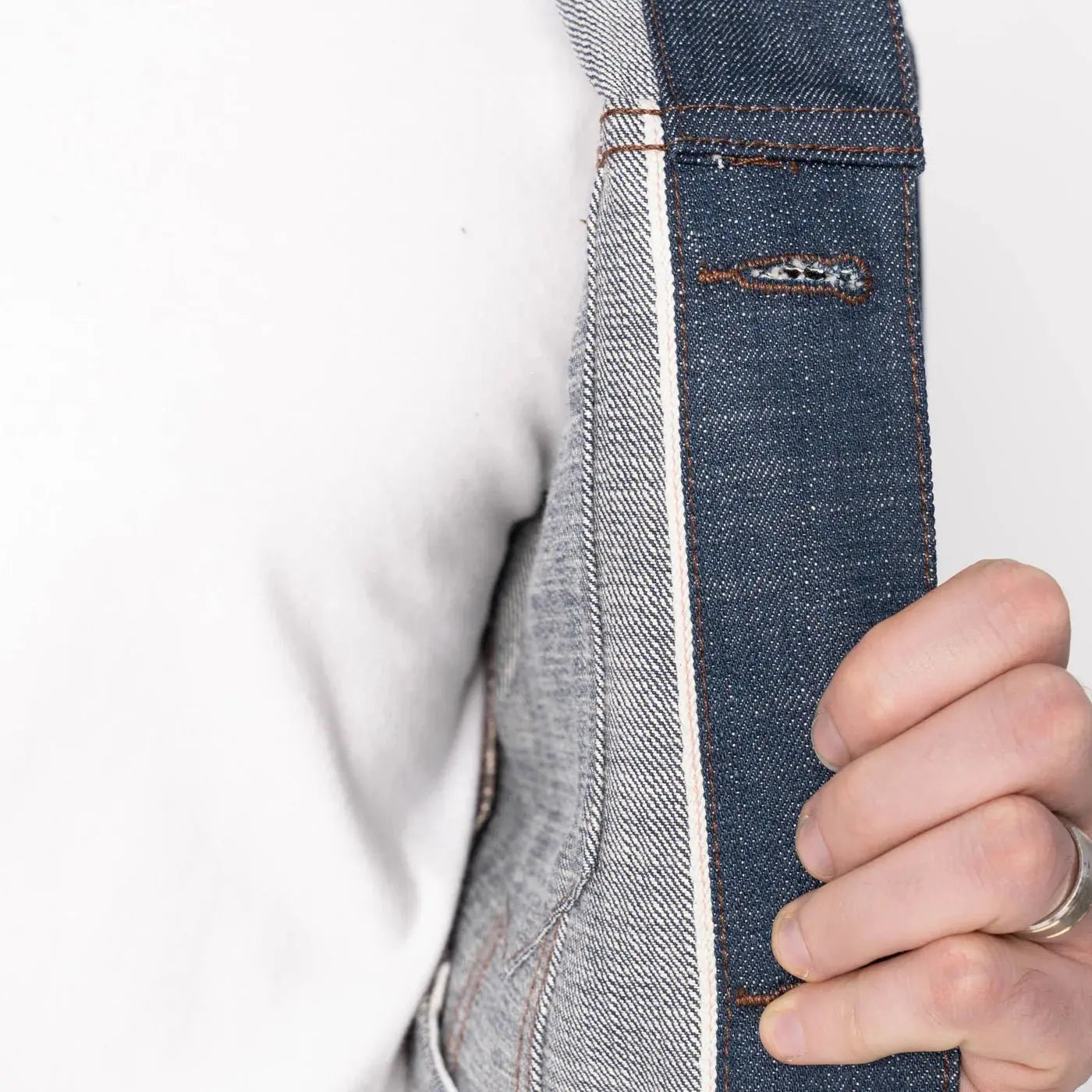 KAWATARO SELVEDGE - Denim Jacket 14.5 oz - Raw Denim