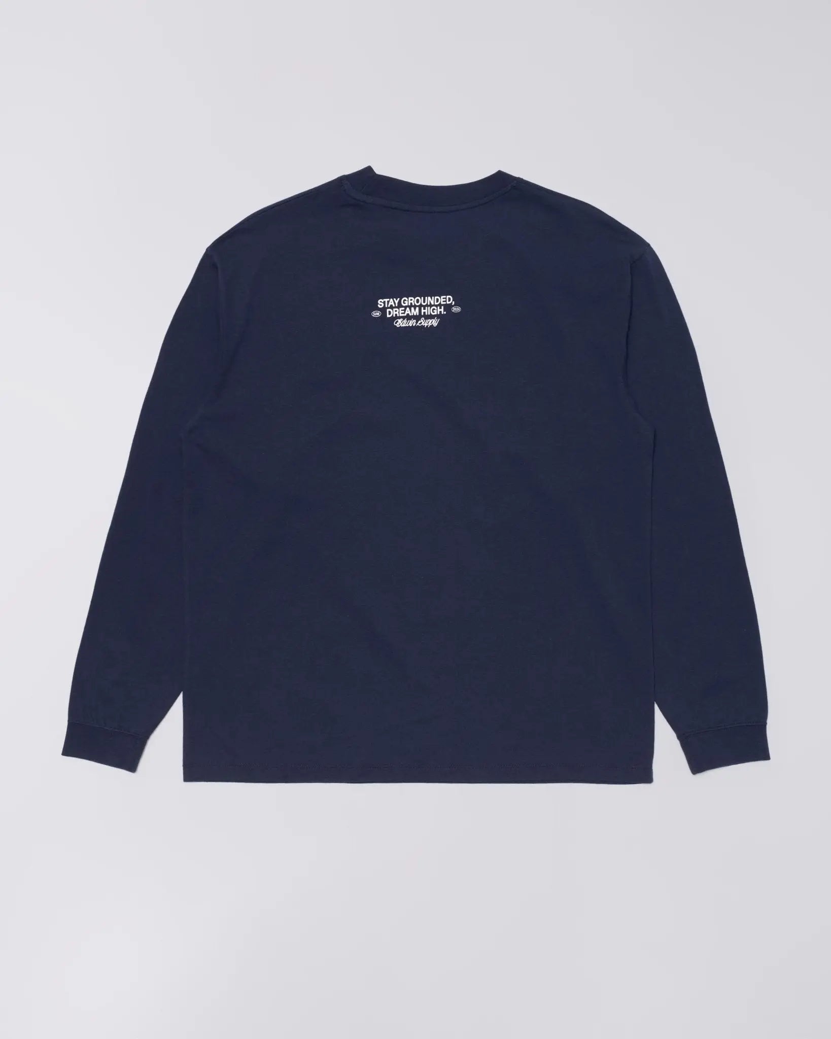 Laid Back League T-shirt LS – Maritime Blue