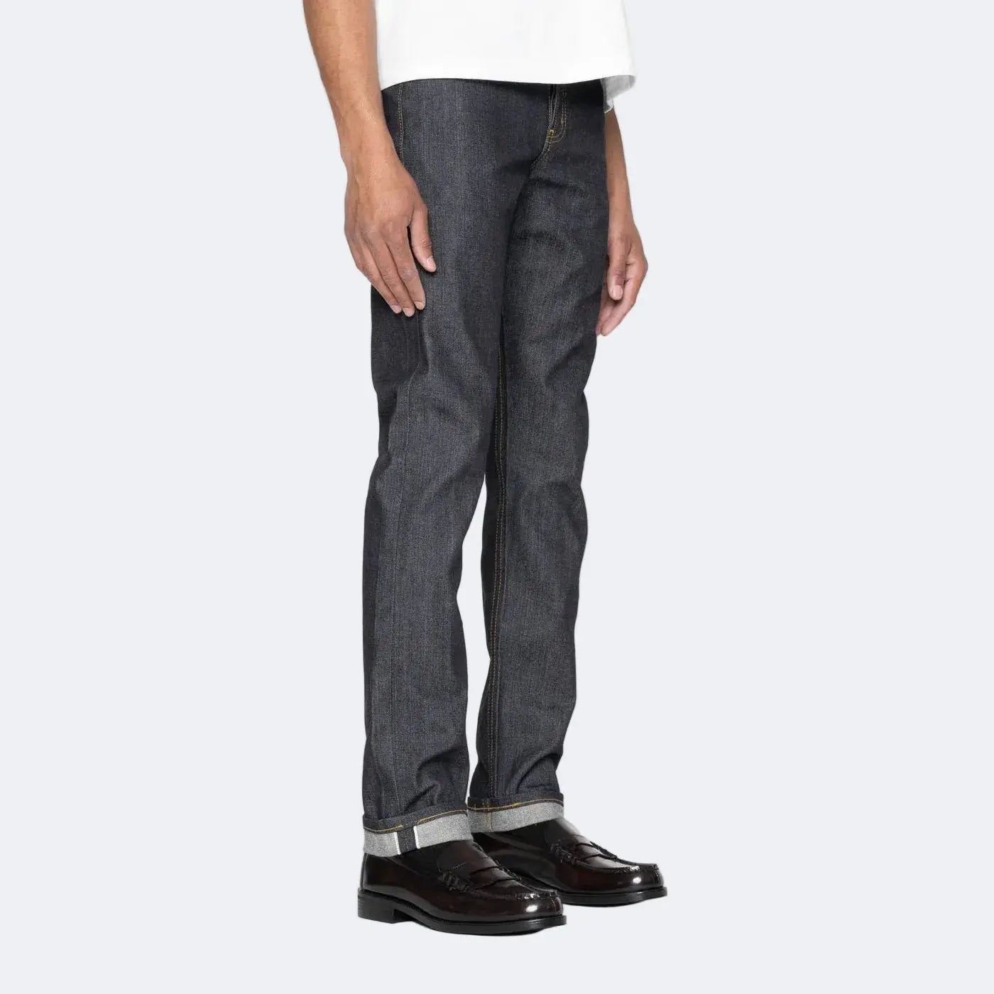 LEFT HAND TWILL - Weird Guy 13.75 oz - Raw Denim