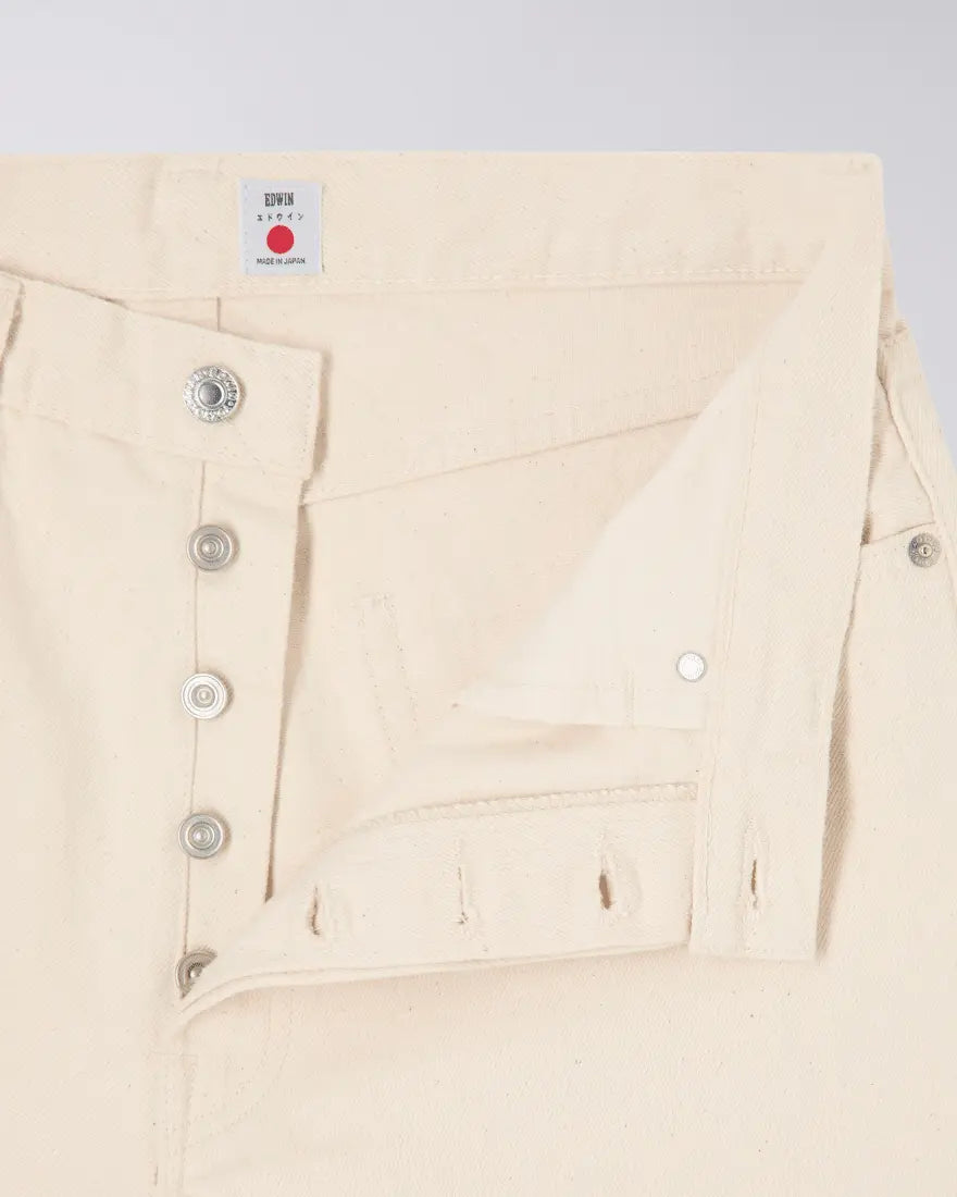 LOOSE JEANS - Natural Rinsed - Raw Denim