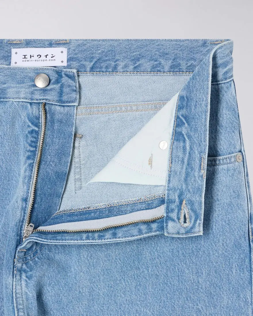 MATRIX PANT - Blue Heavy Bleach Wash - Raw Denim