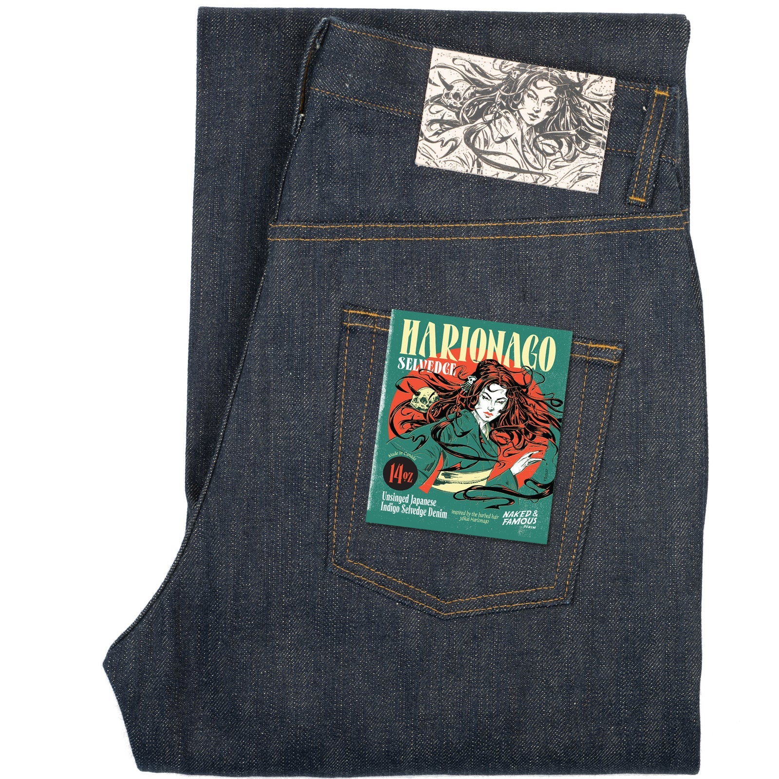 Harionago Selvedge - Strong Guy 14oz