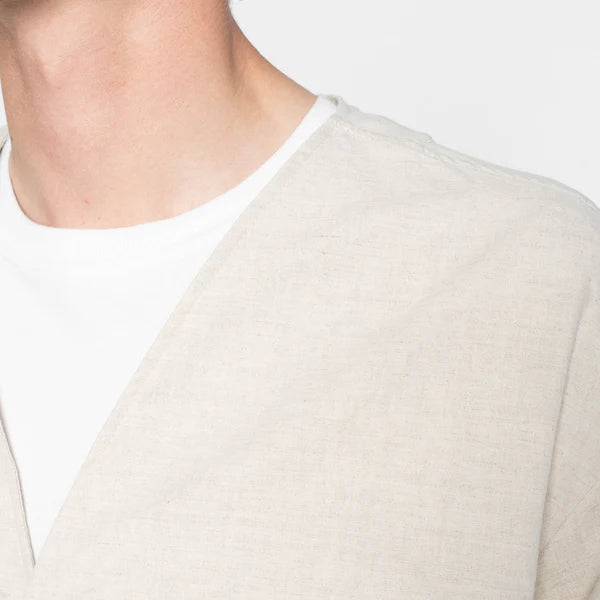 Wise Guy Jacket - Linen Blend Denim - Mint