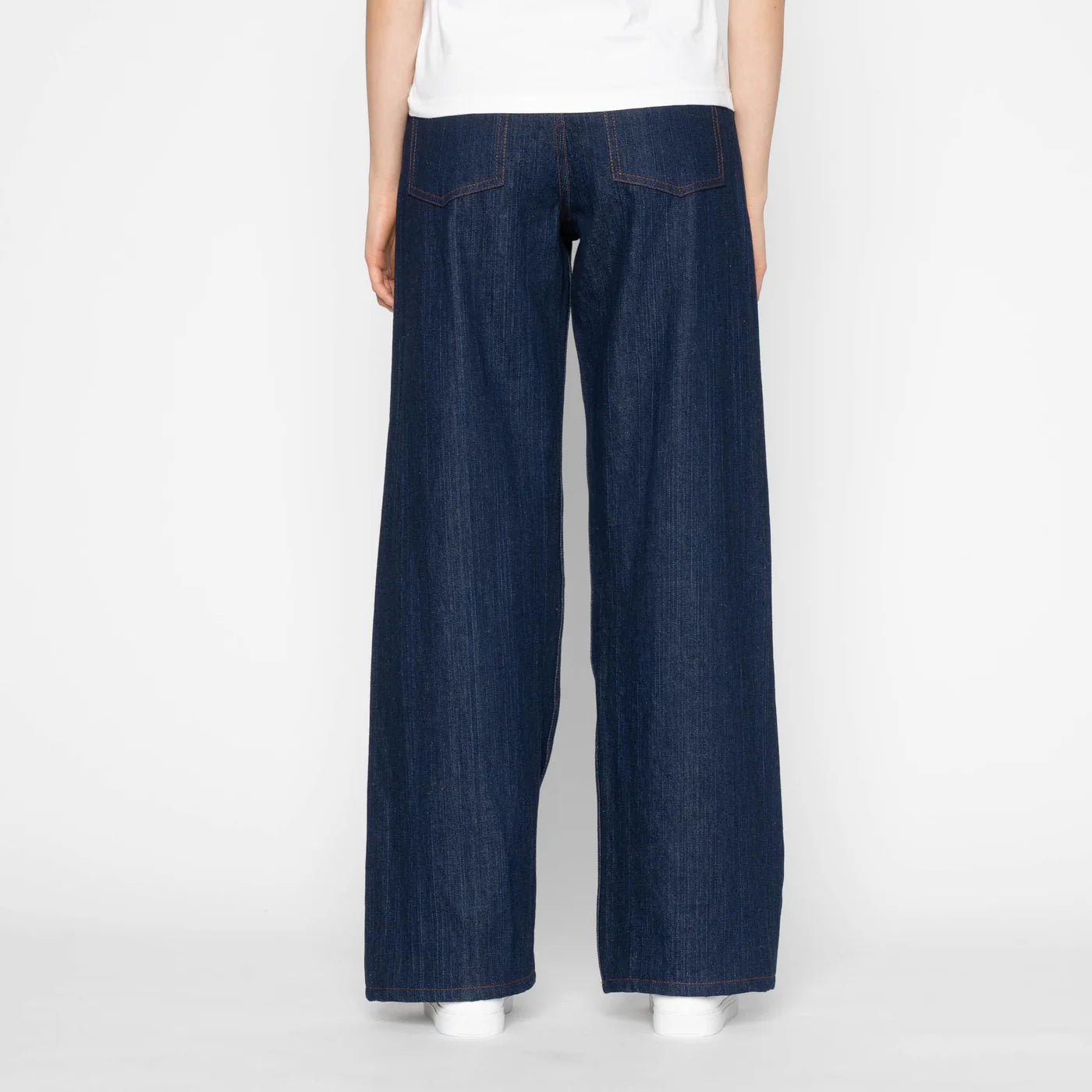 Vertical Slub Denim (11.2oz) – Wide Wild West – Indigo