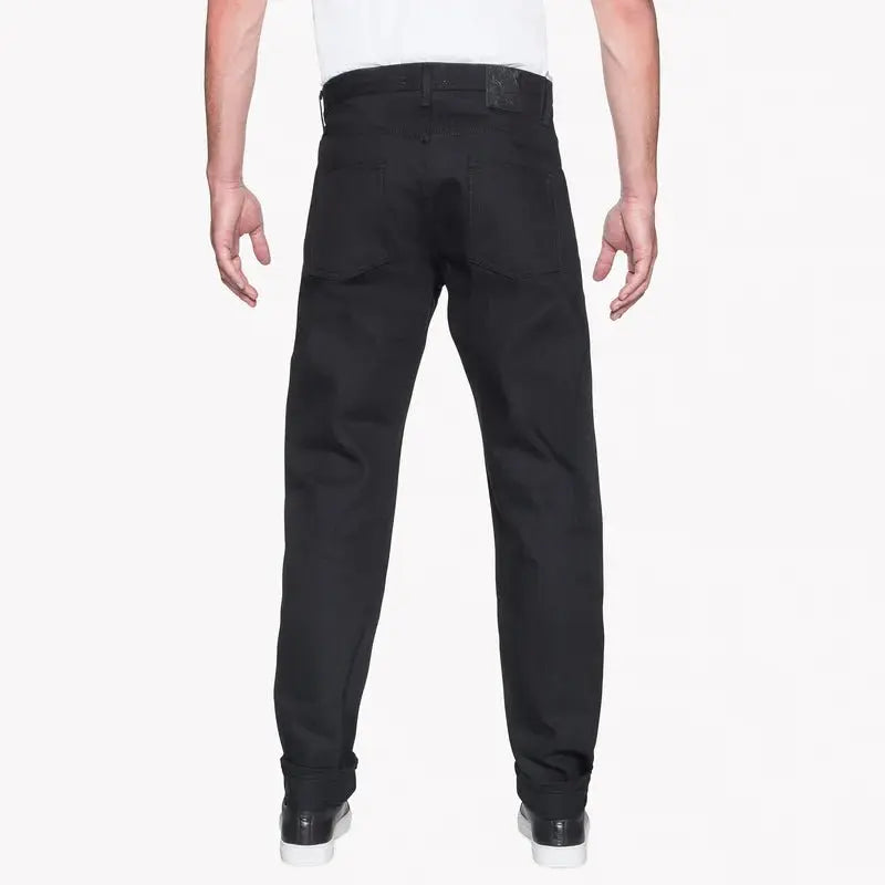 Naked & Famous - Solid Black - 13 oz - Raw Denim
