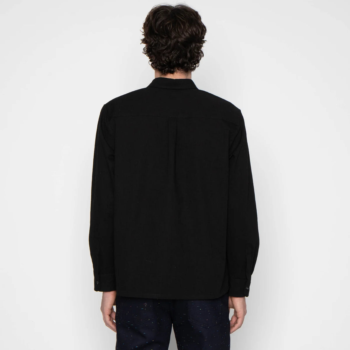 Black Herringbone - True Shirt - Black