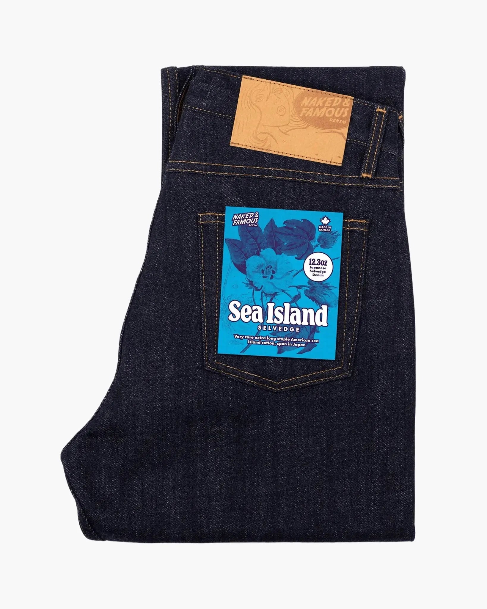 SEA ISLAND SELVEDGE - 12 oz - Raw Denim