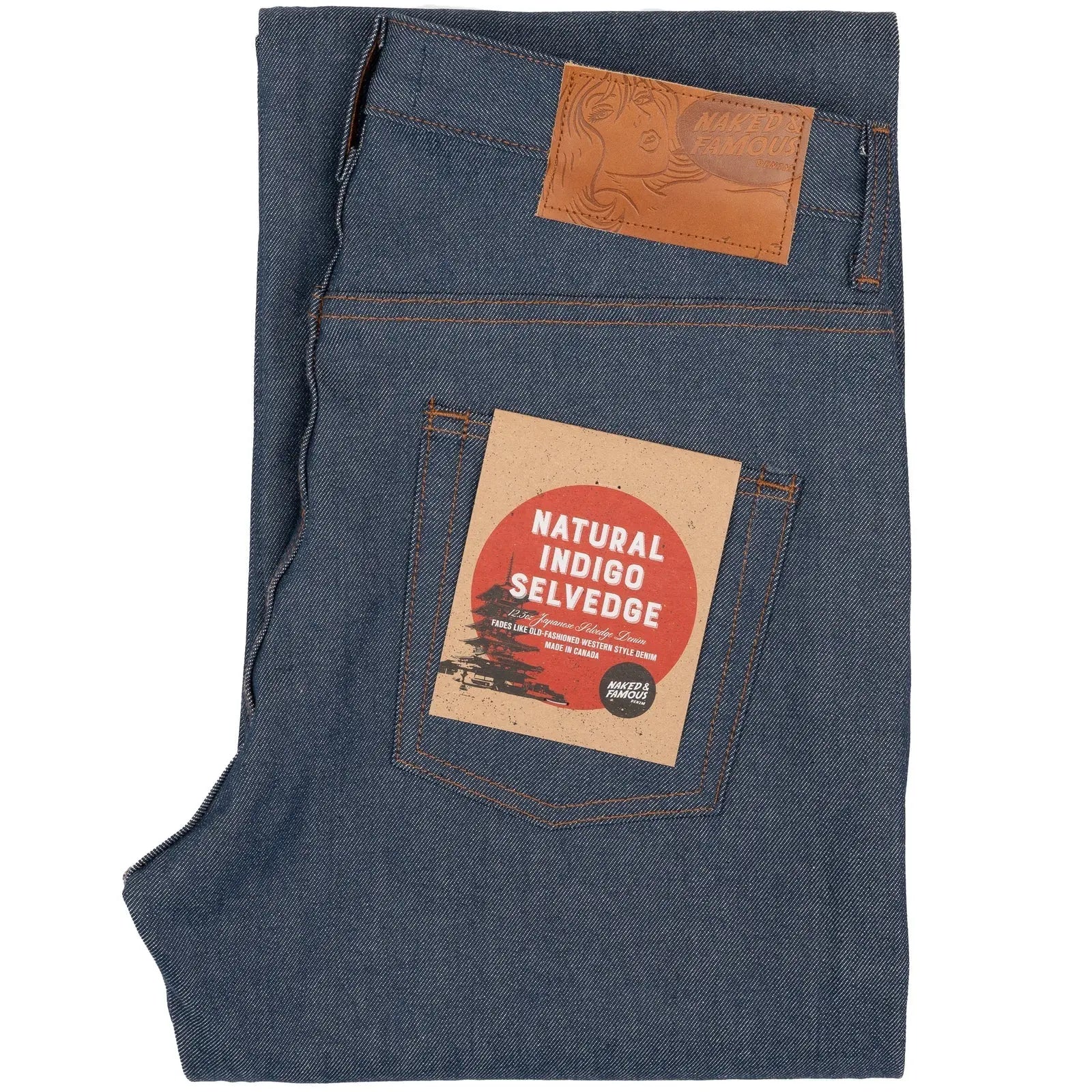 Natural Indigo Selvedge – True Guy 12.5oz