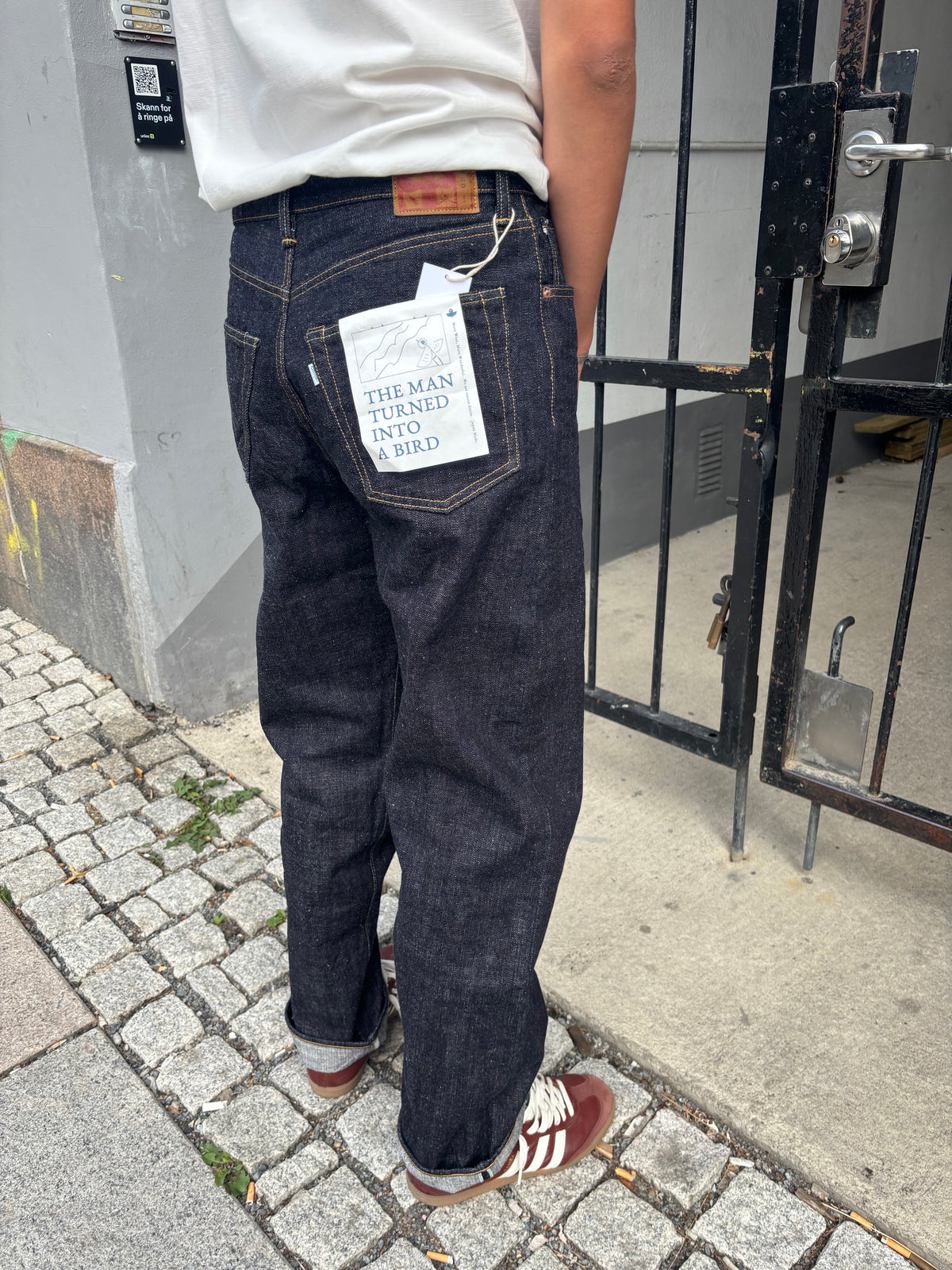 Omoto 0811 - 15.5oz Slup Nep Denim - Loose Wide Fit