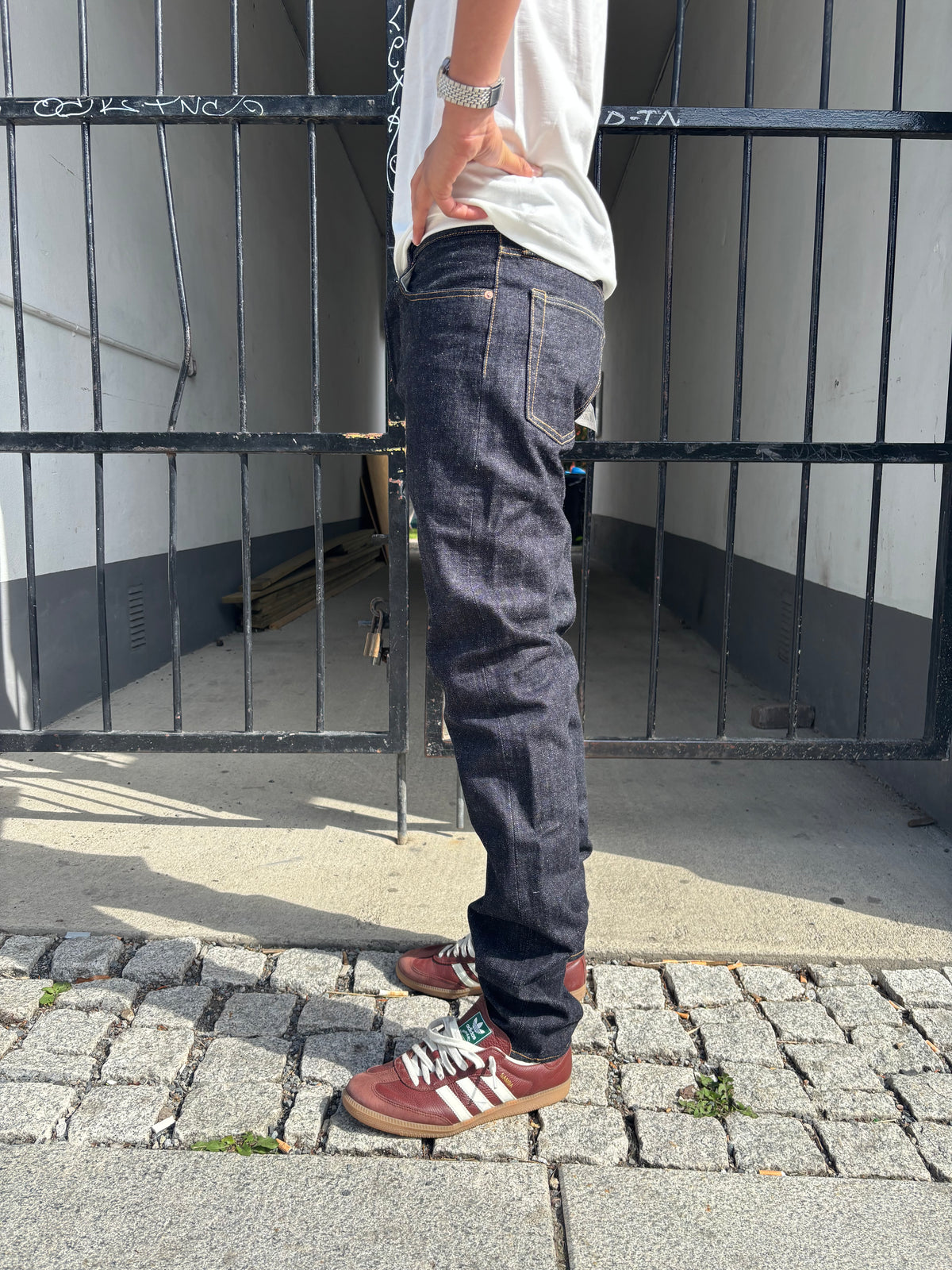 Omoto 0411 - 15.5oz Slup Nep Denim - Straight Fit