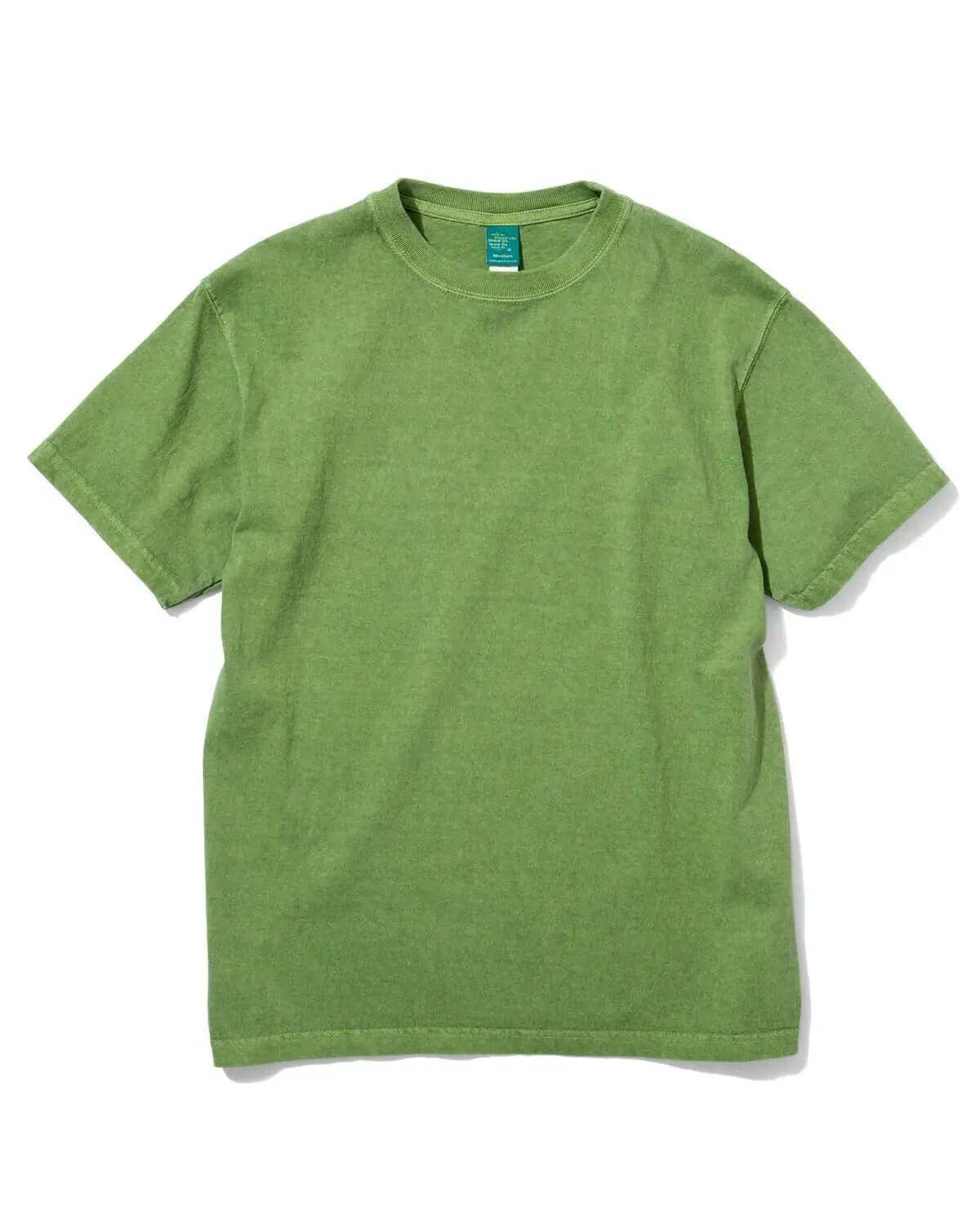 S/S CREW TEE - P - MATCHA - Raw Denim